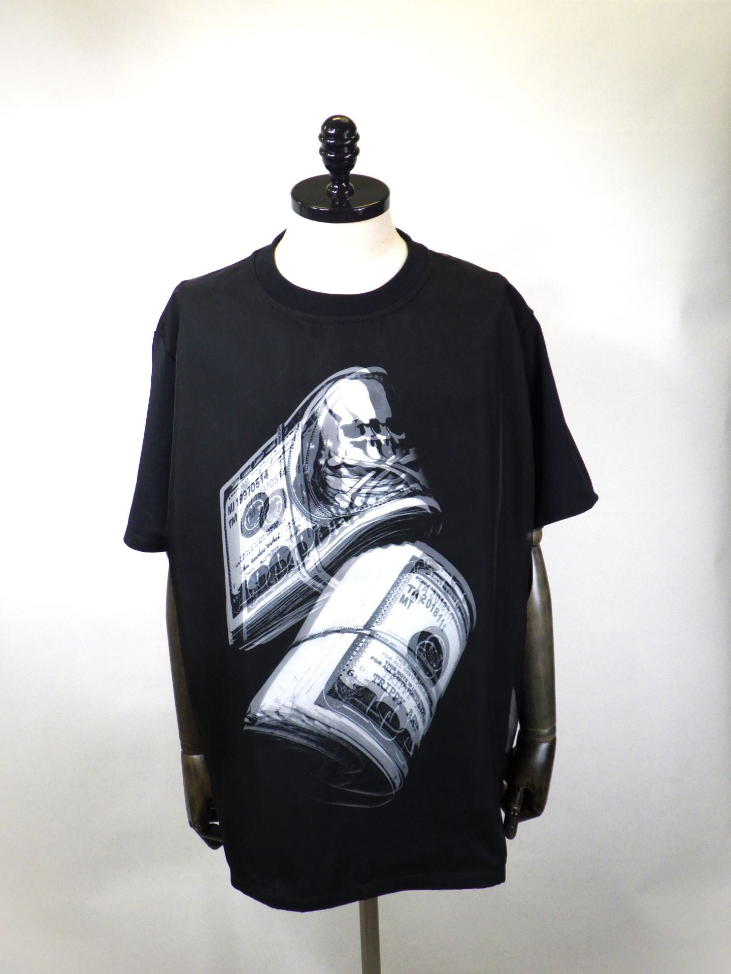 TRIPPY ART　TRIPPY ART×mastermind JAPANコラボレーションモチーフTEE'＄1,000'　TRMM-002-BK