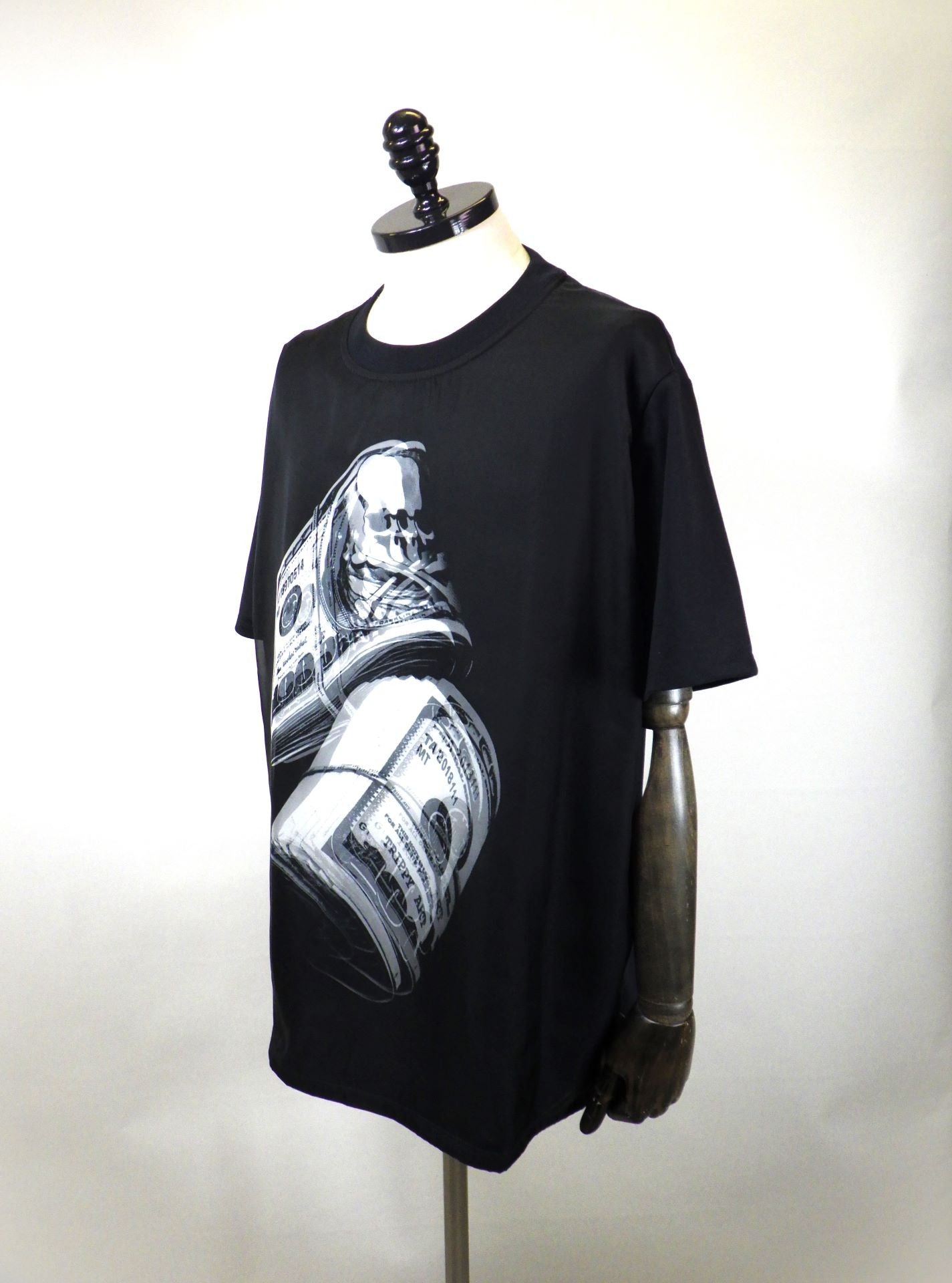 TRIPPY ART　TRIPPY ART×mastermind JAPANコラボレーションモチーフTEE'＄1,000'　TRMM-002-BK