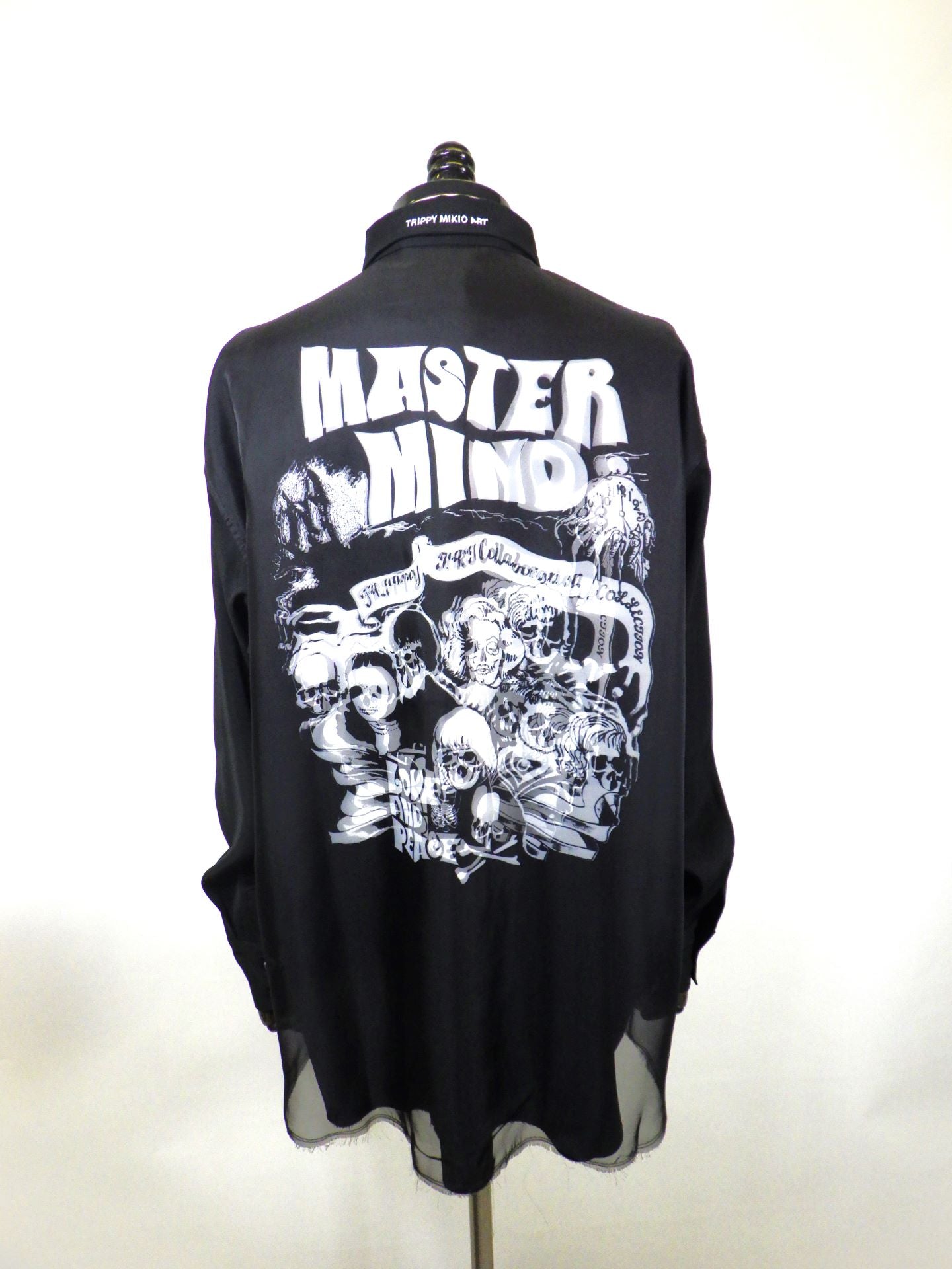 TRIPPY ART　TRIPPY ART×mastermind JAPANコラボレーションモチーフSHIRT'ROCK STARS'　TRMM-004-BK