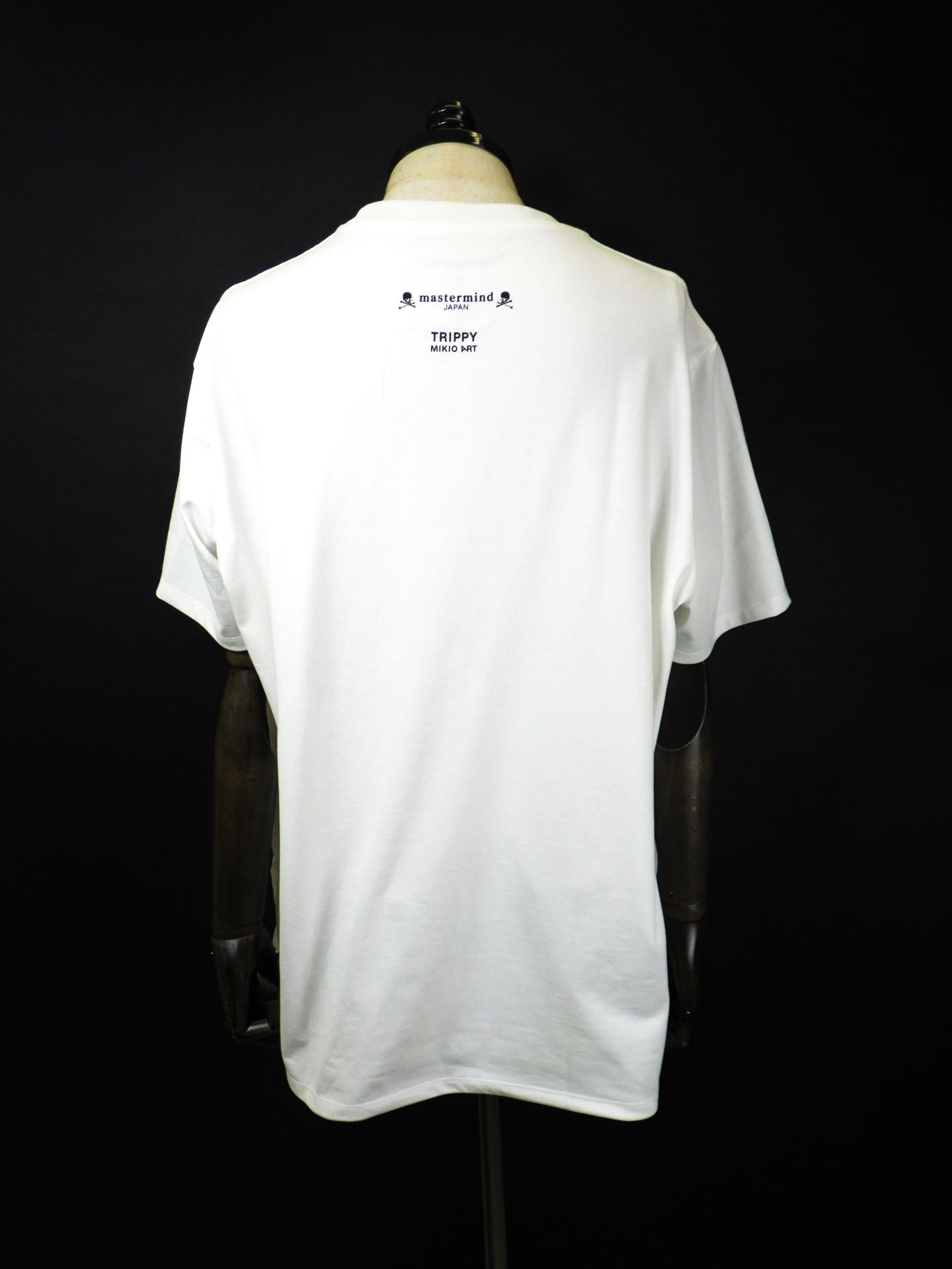 TRIPPY ART　TRIPPY ART×mastermind JAPANコラボレーションモチーフTEE'MONALIZA'　TRMM-001-WH