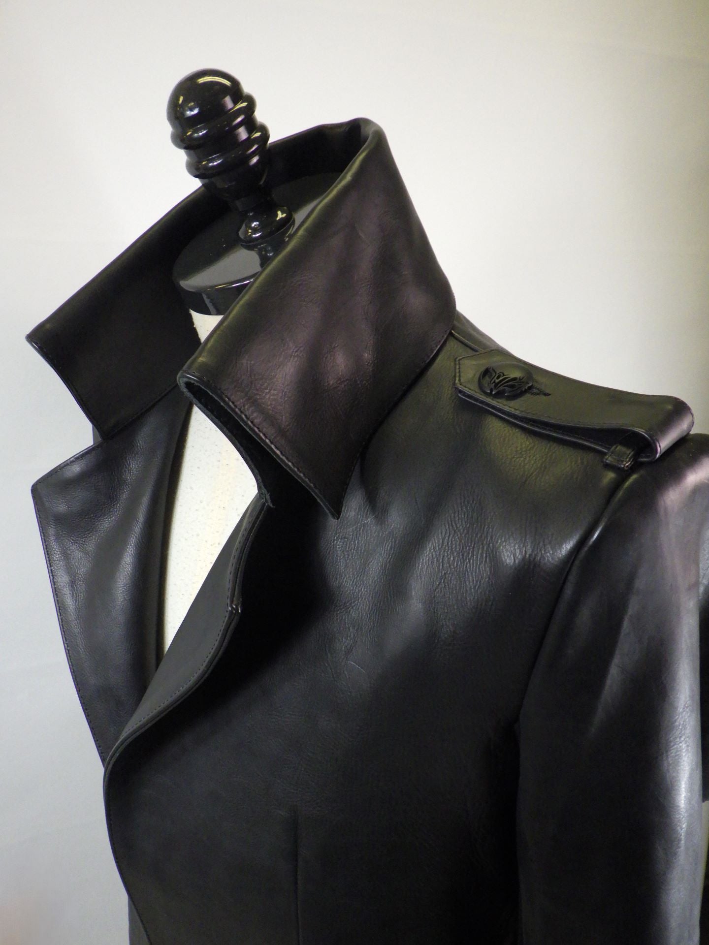 kiryuyrik カウレザーシングルナポレオンジャケット KS-HLJ17-700 – KAWANO