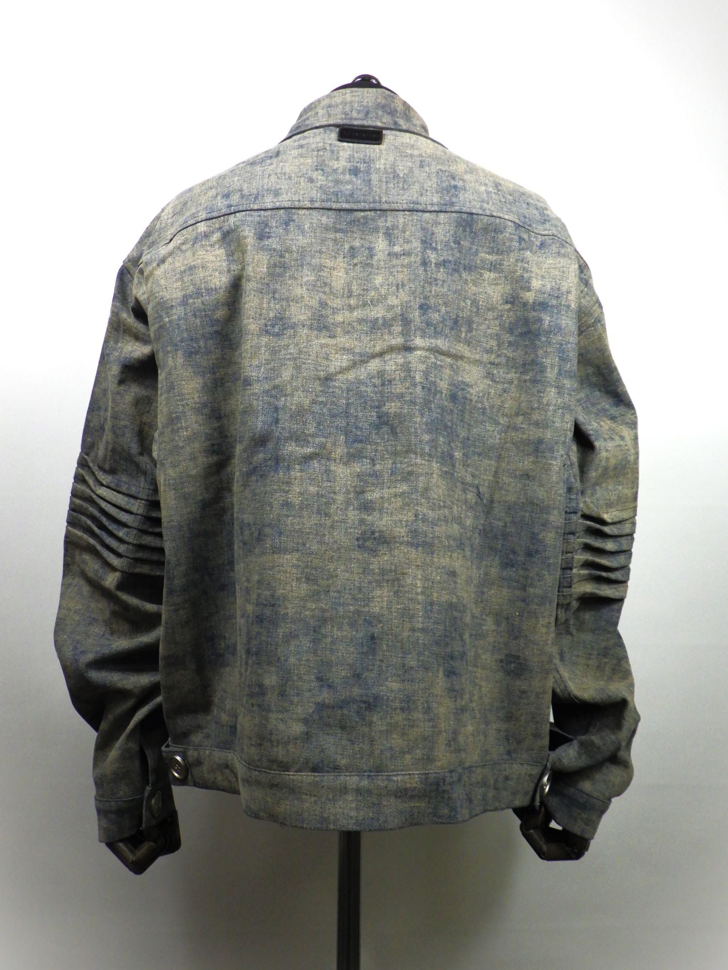 A.F ARTEFACT　ブレンドシェードデニムピンタックブルゾン　ag-13002-1