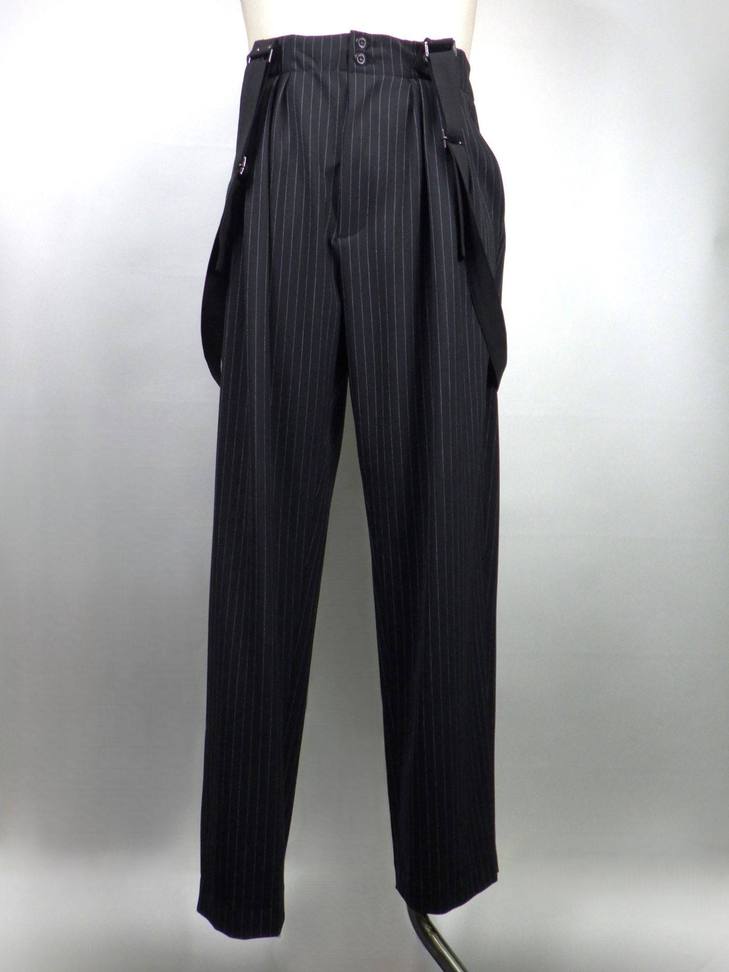 meagratia　サスペンダー4タックトラウザー　26291-0605