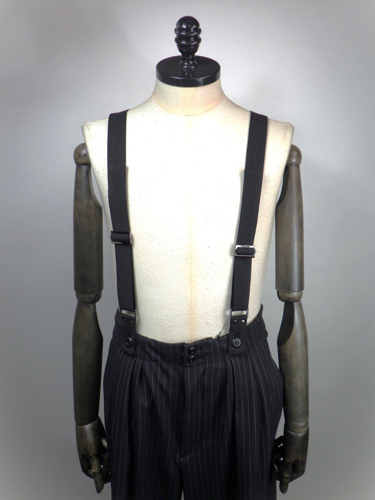 meagratia　サスペンダー4タックトラウザー　26291-0605