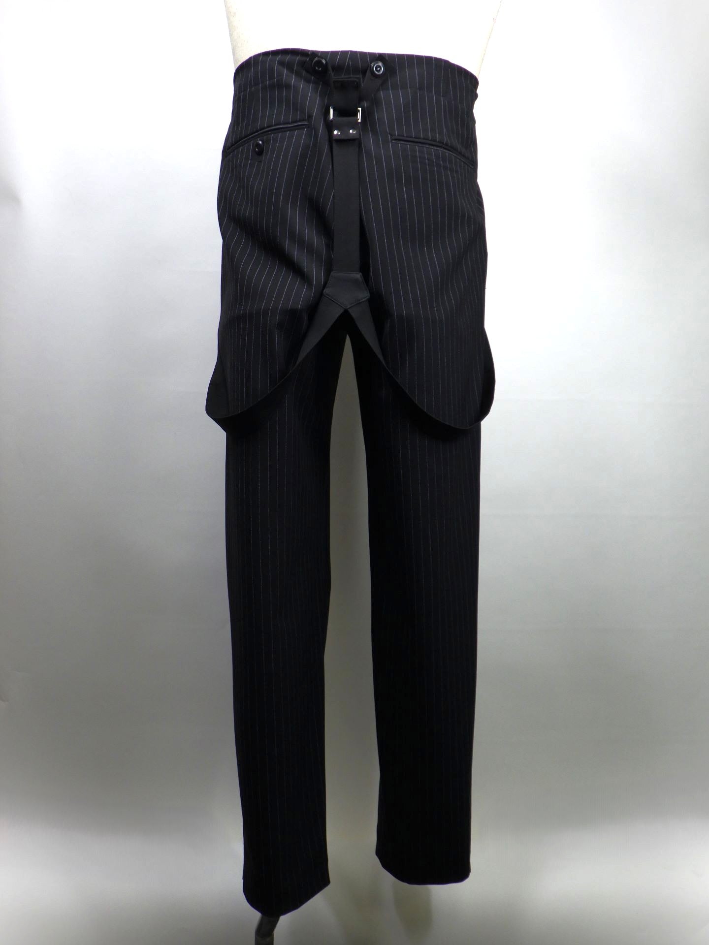 meagratia　サスペンダー4タックトラウザー　26291-0605