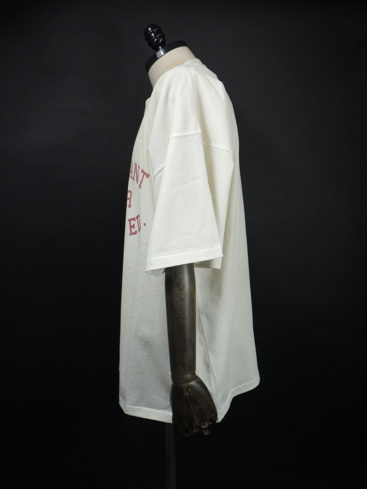 SEVESKIG　Stuyvesant College S/SL Tee　CT-SV-NRS-1002-WH