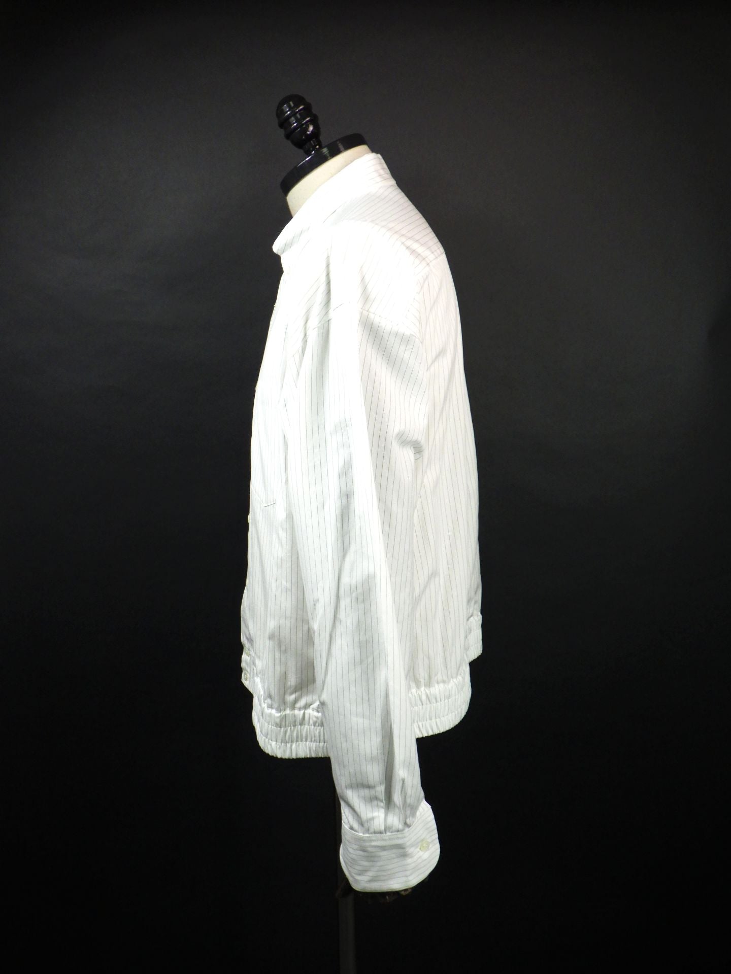 meagratia　ショートレングスストライプシャツ　26291-0507-WH