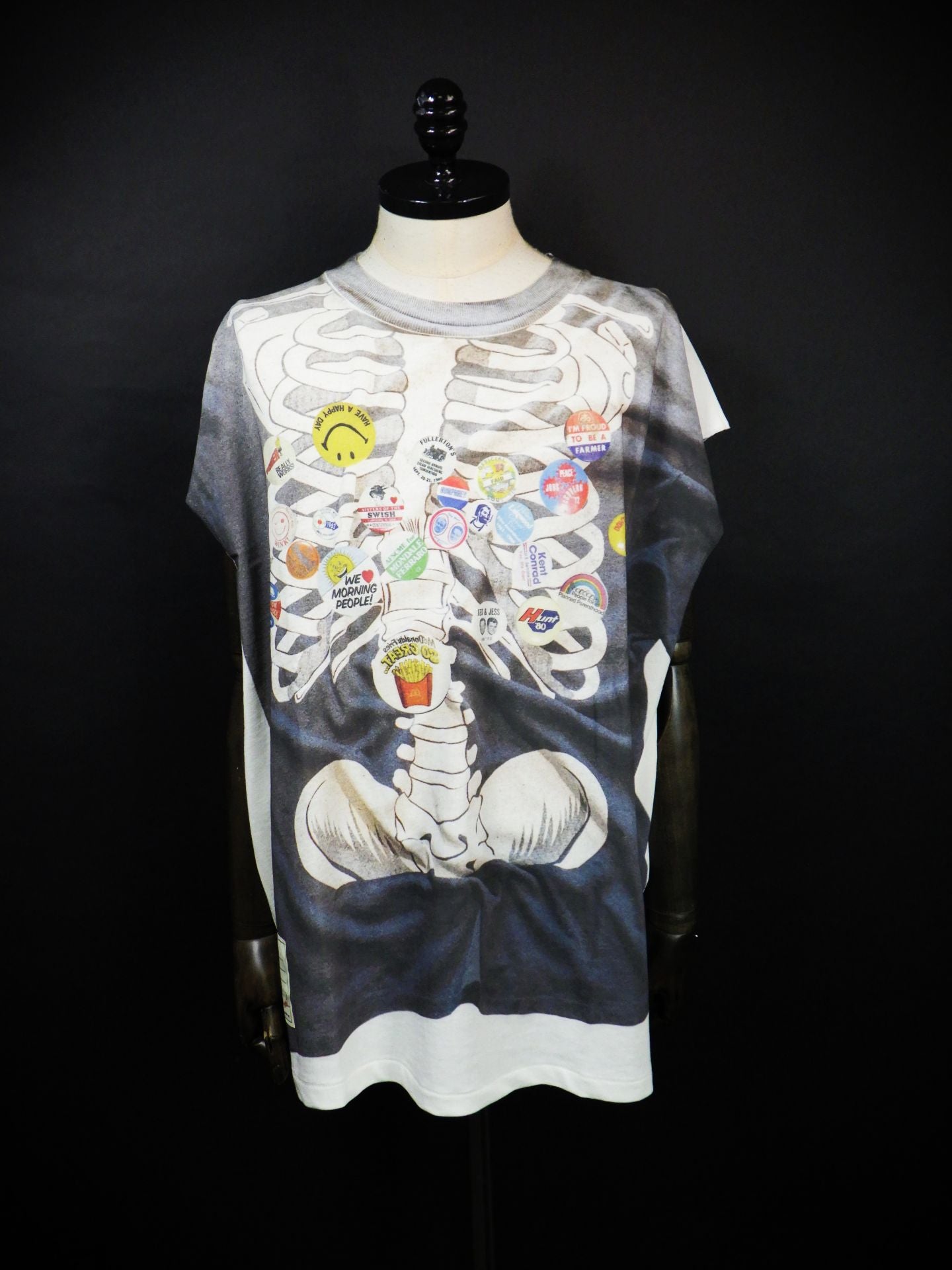 SEVESKIG　Vintage Graphic Trompe-l'œil N/SL Tee　CT-SV-NRS-1009