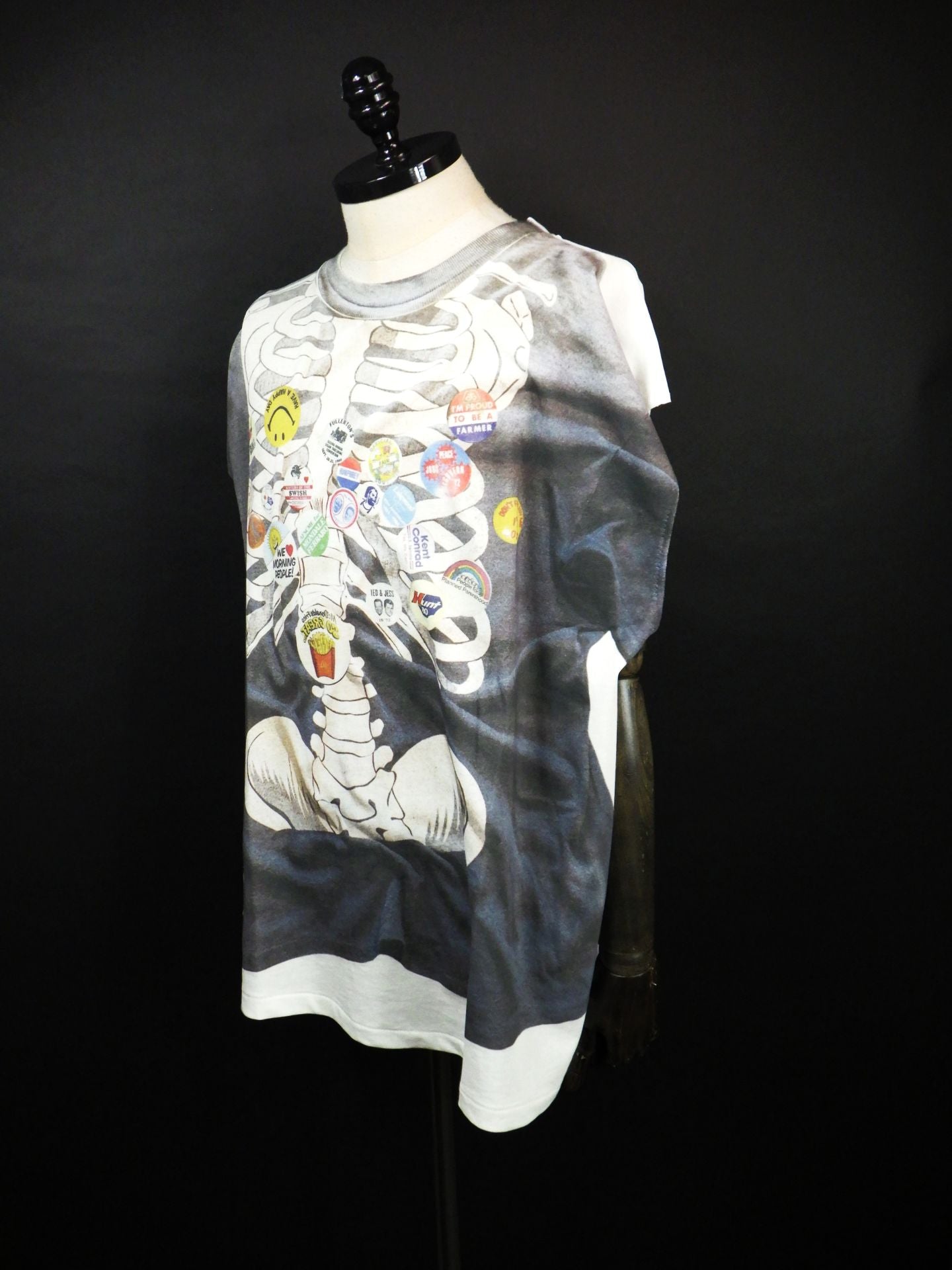 SEVESKIG　Vintage Graphic Trompe-l'œil N/SL Tee　CT-SV-NRS-1009