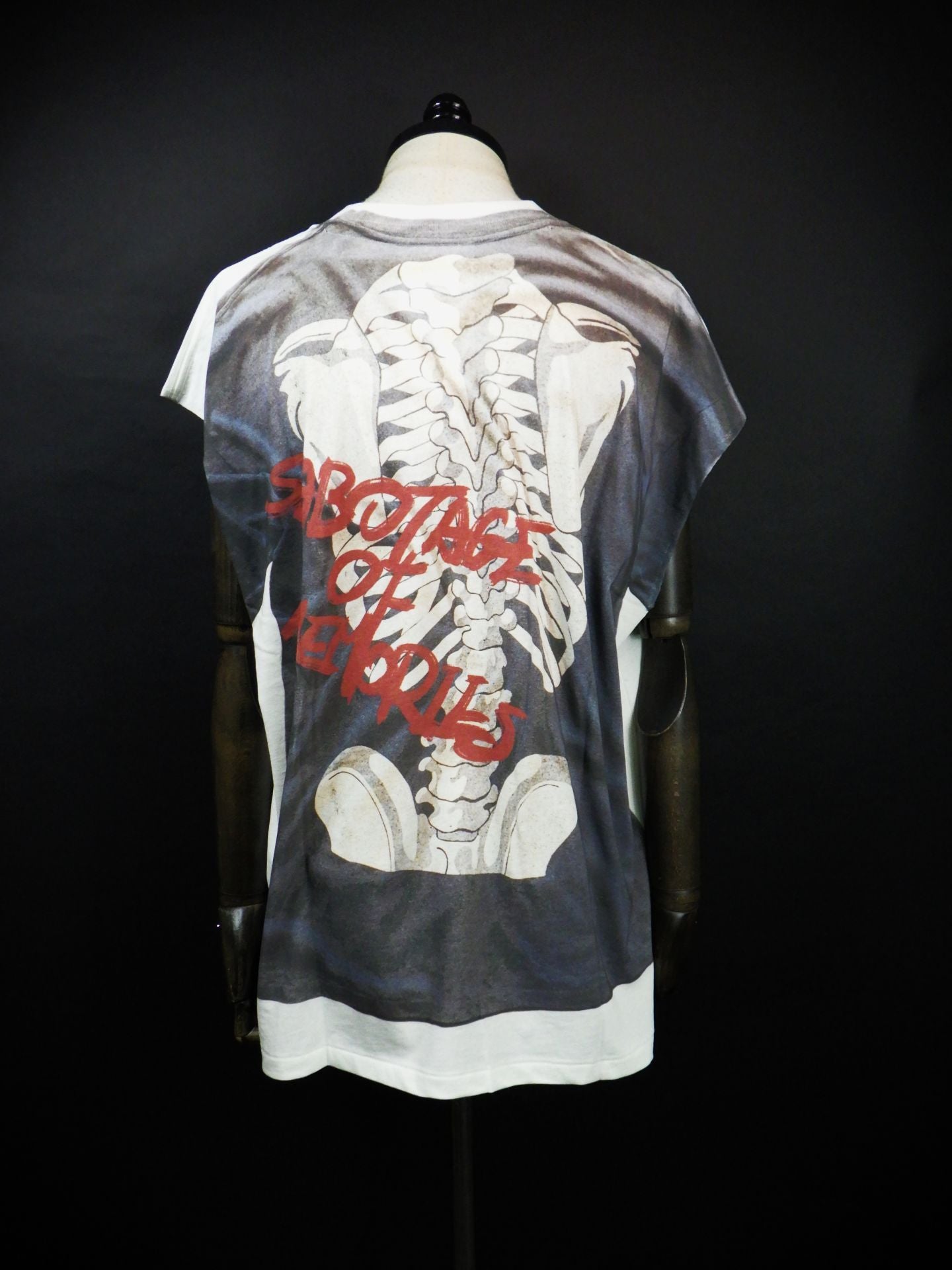 SEVESKIG　Vintage Graphic Trompe-l'œil N/SL Tee　CT-SV-NRS-1009