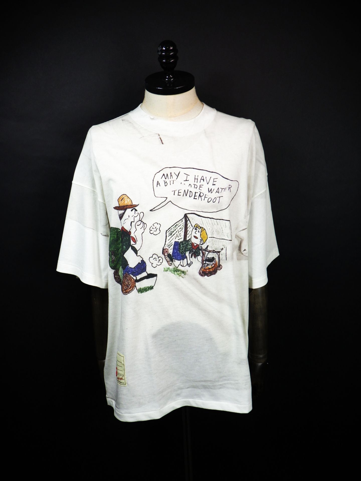 SEVESKIG　Vintage Graphic Trompe-l'œil S/SL Tee　CT-SV-NRS-1008