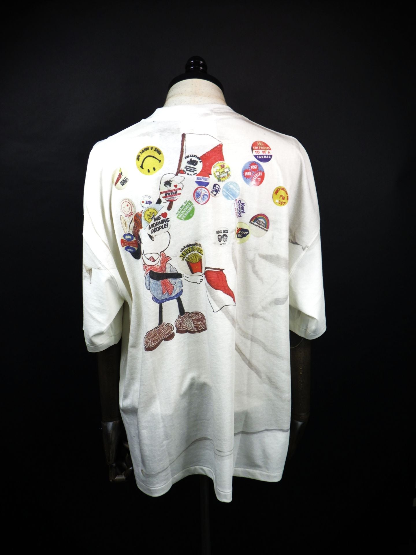 SEVESKIG　Vintage Graphic Trompe-l'œil S/SL Tee　CT-SV-NRS-1008