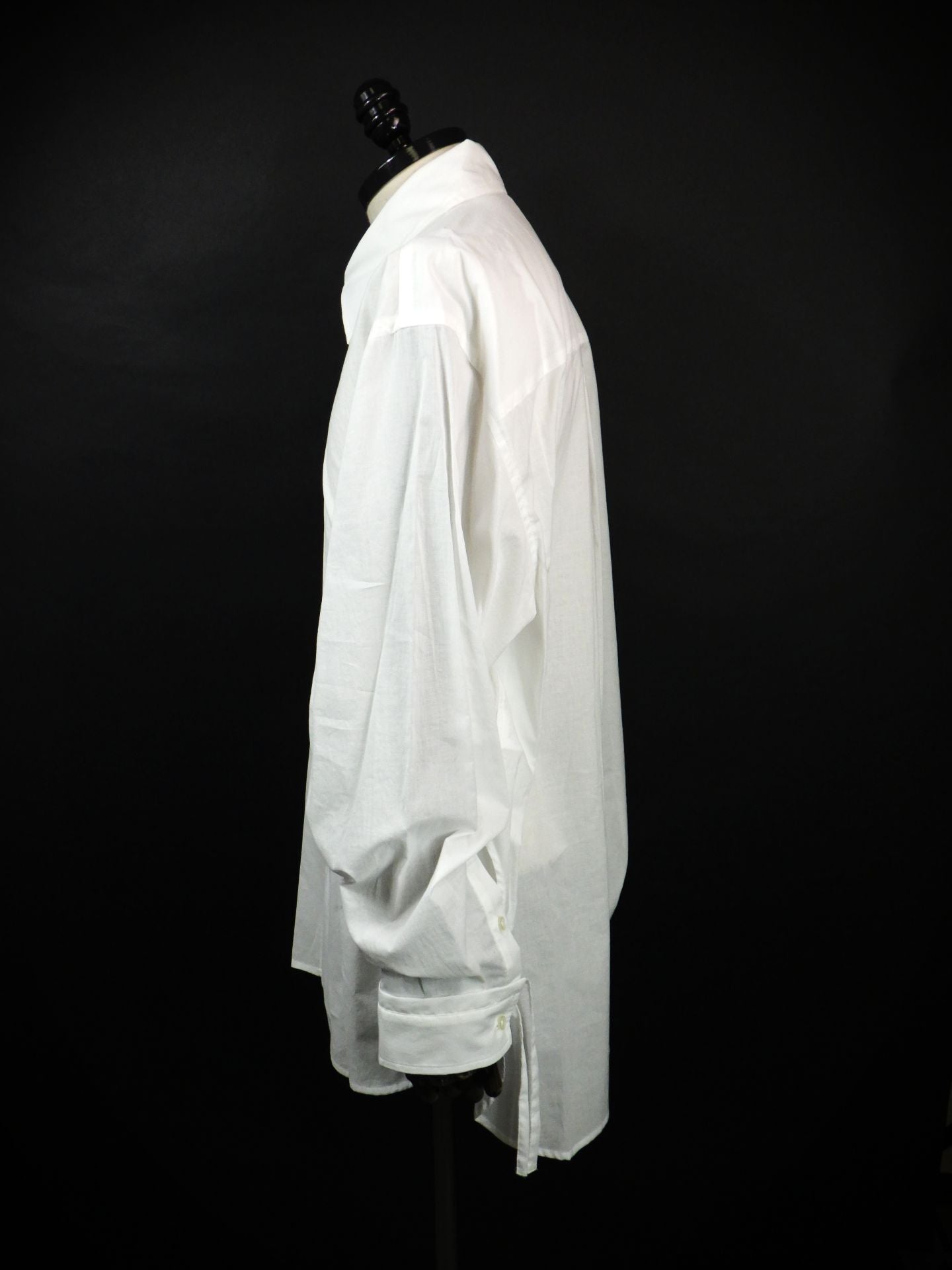 KAMIYA　ドローストリングカフシャツ　G16SH050-WH