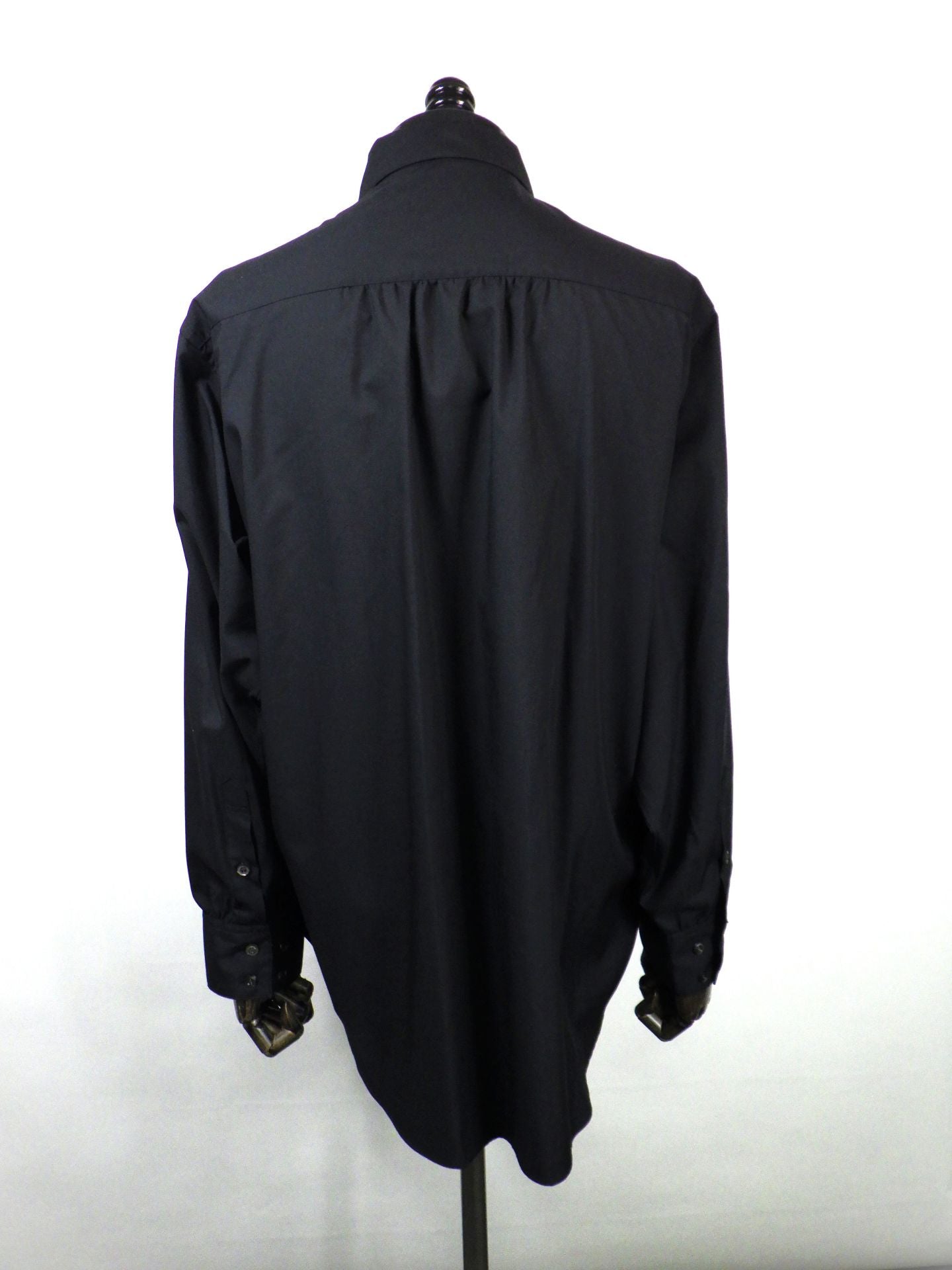 meagratia　フェイクサスペンダーシャツ　26291-0502-BK