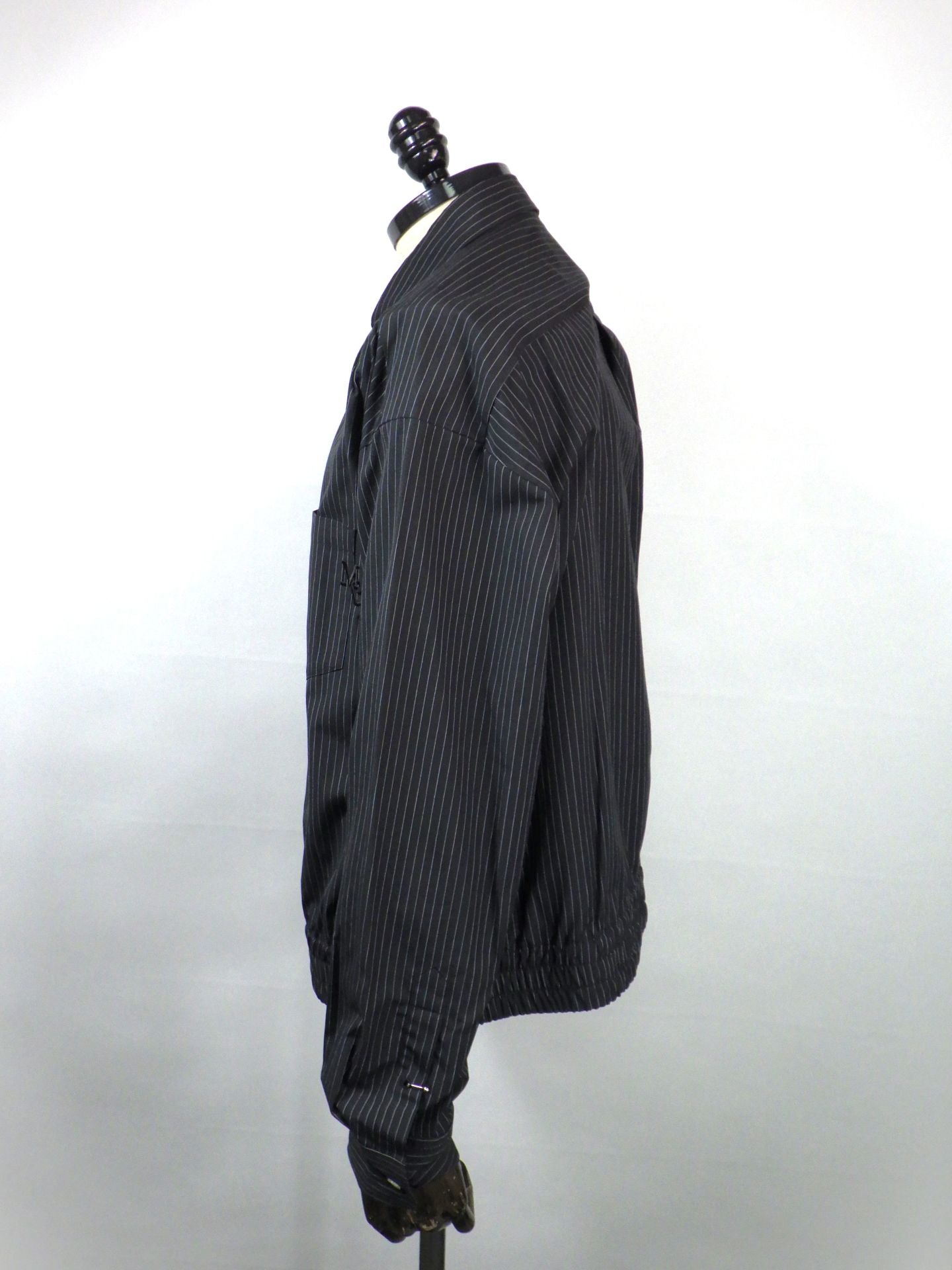 meagratia　ショートレングスストライプシャツ　26291-0507-BK