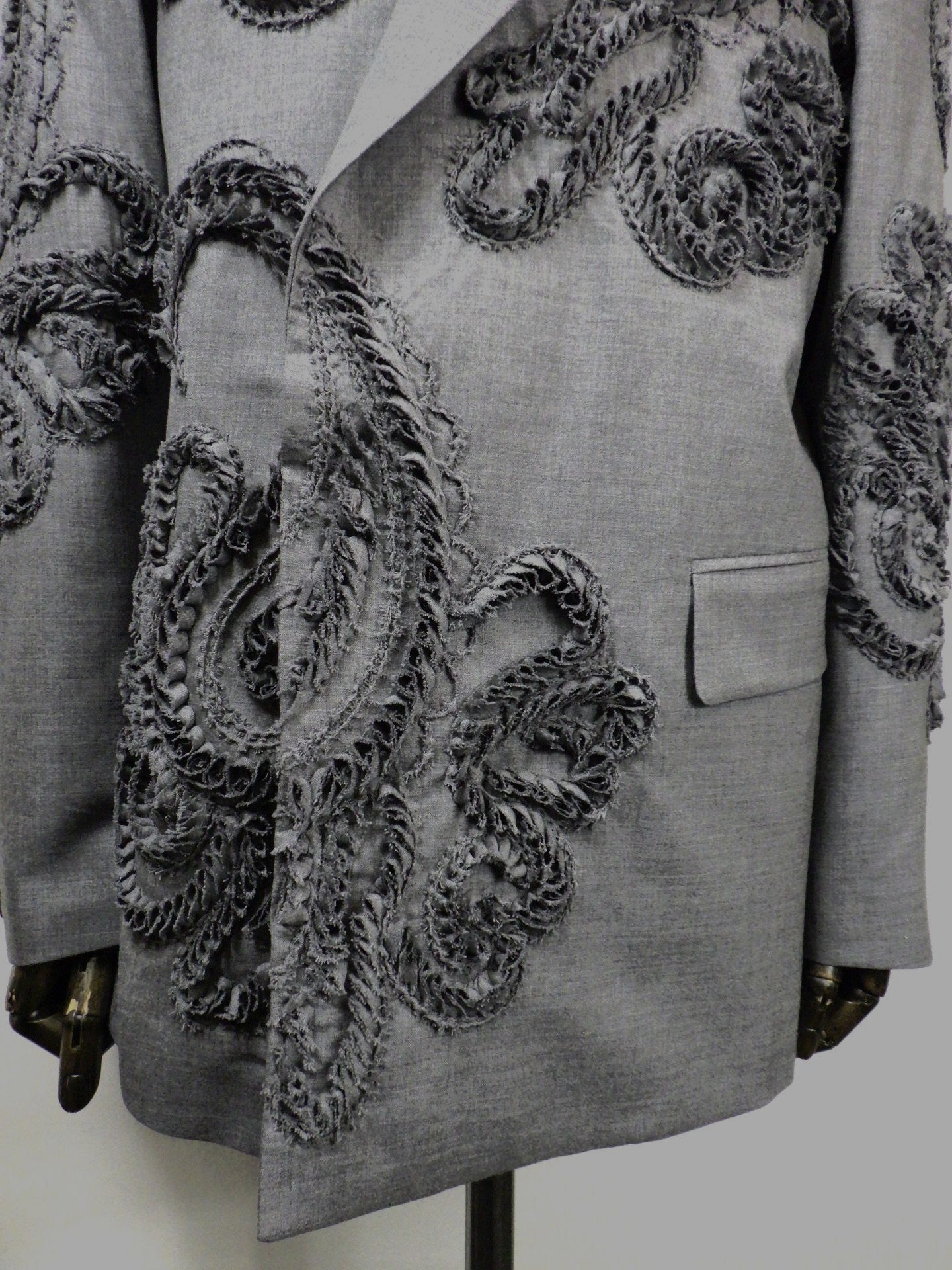 TAAKK　ダブルブレステッドジャケット　TA26SS-JK012-GRY