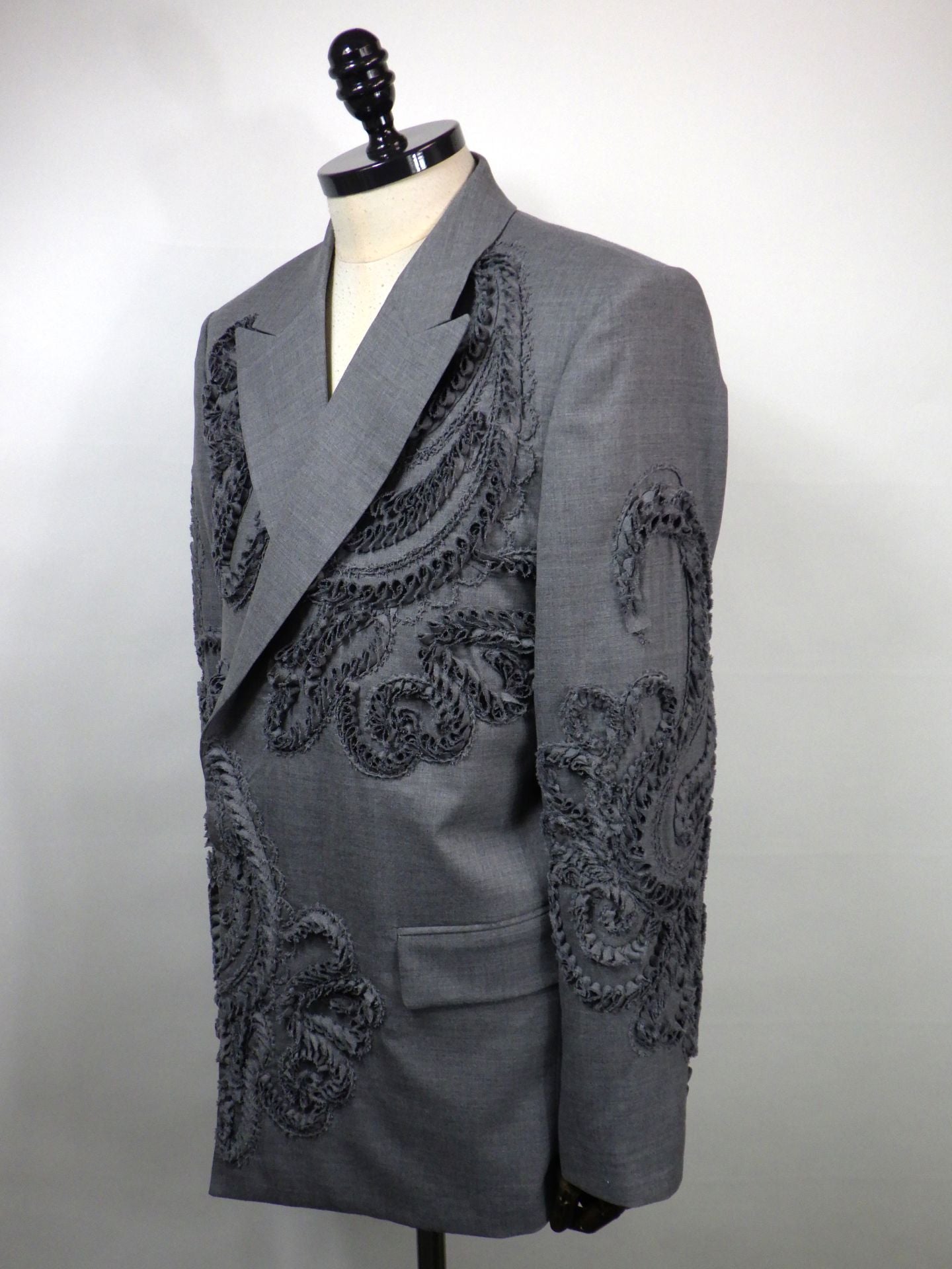 TAAKK　ダブルブレステッドジャケット　TA26SS-JK012-GRY