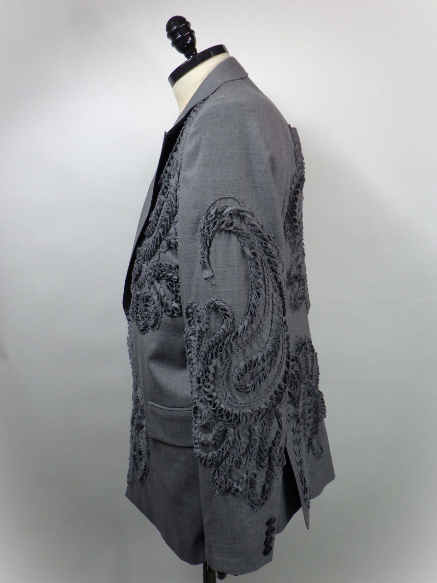 TAAKK　ダブルブレステッドジャケット　TA26SS-JK012-GRY