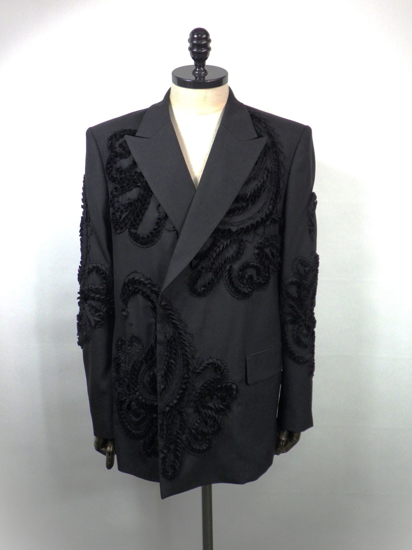 TAAKK　ダブルブレステッドジャケット　TA26SS-JK012-BK