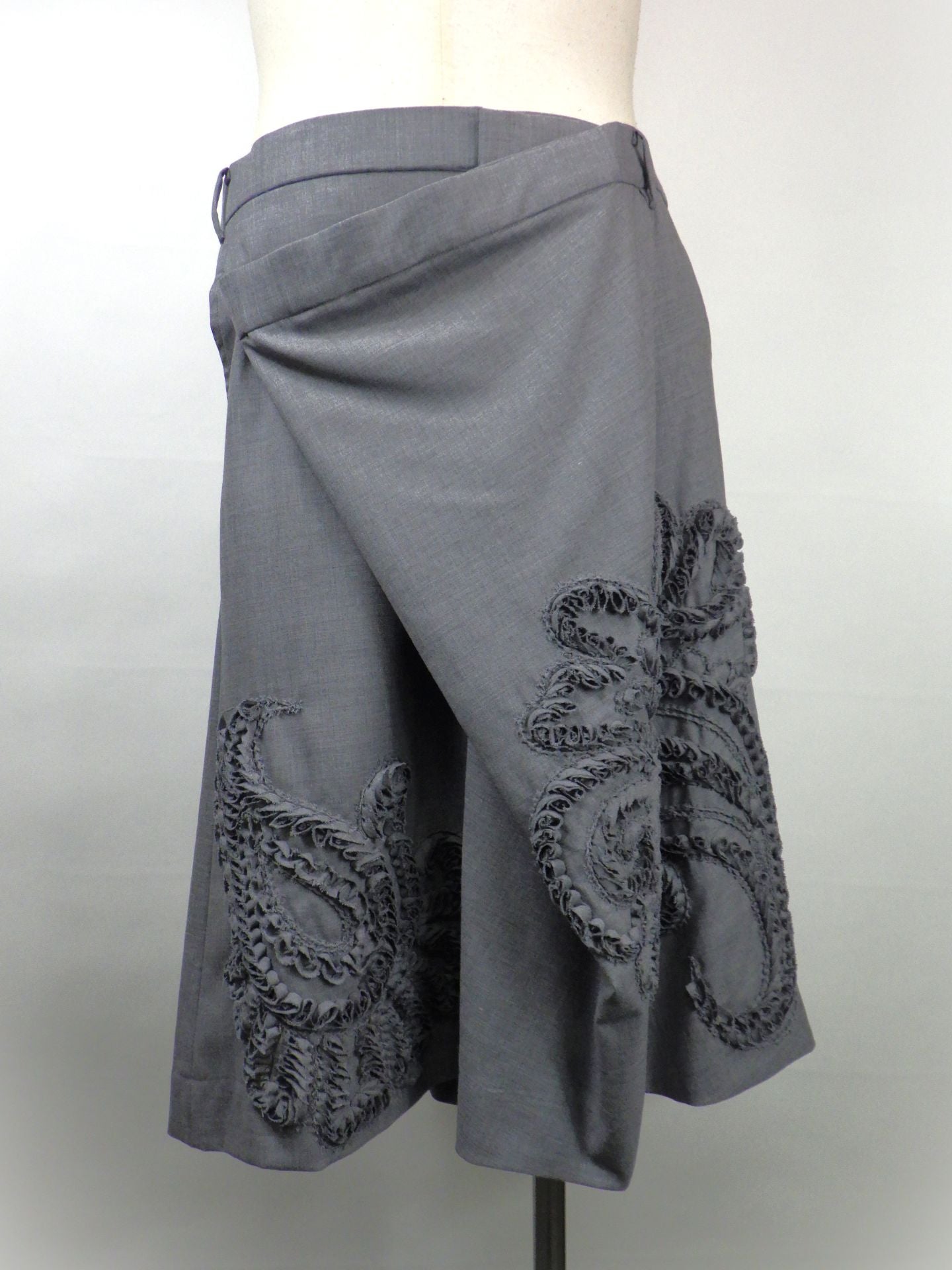 TAAKK　ショートラップパンツ　TA26SS-PT060-GRY