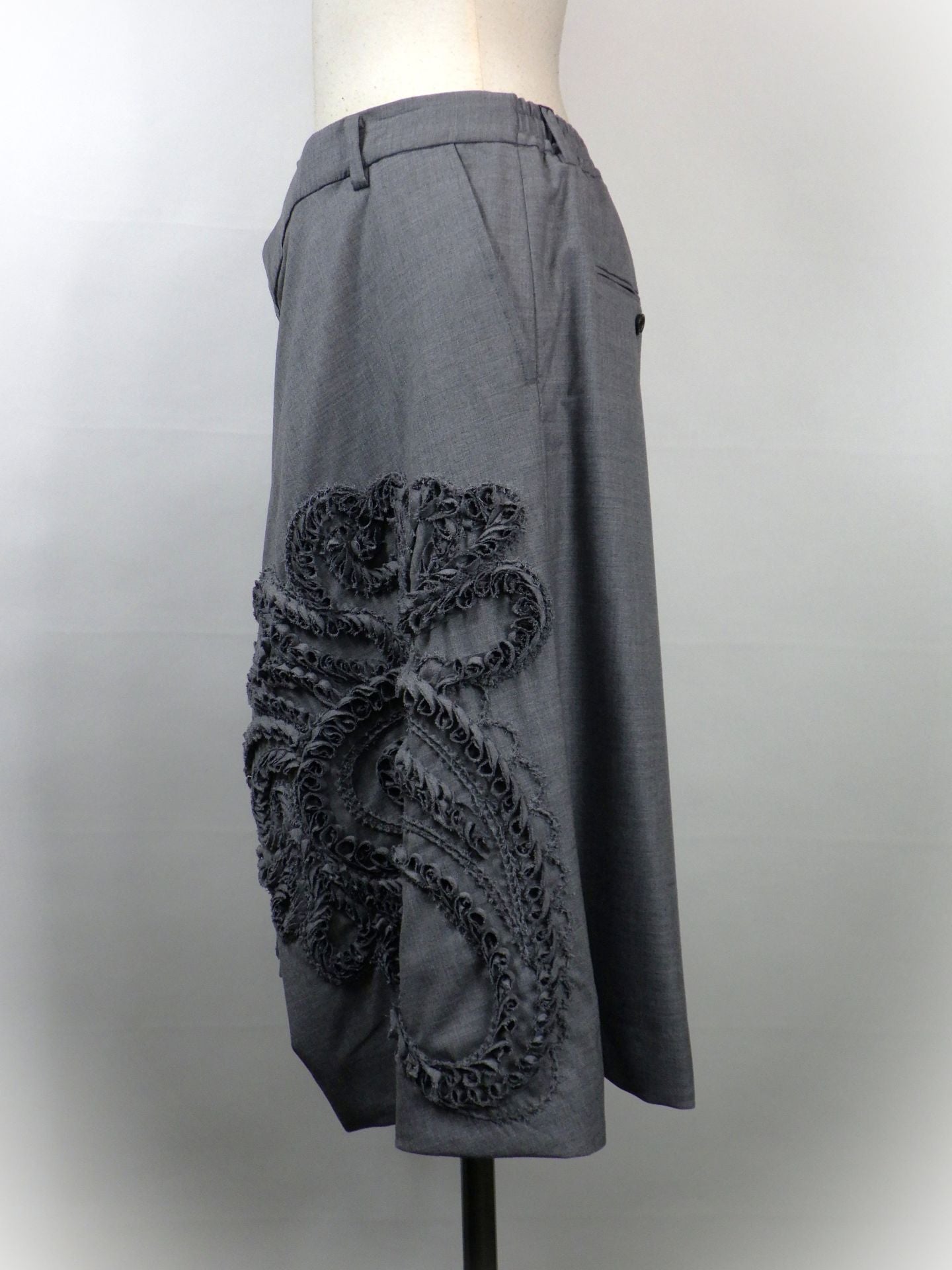 TAAKK　ショートラップパンツ　TA26SS-PT060-GRY