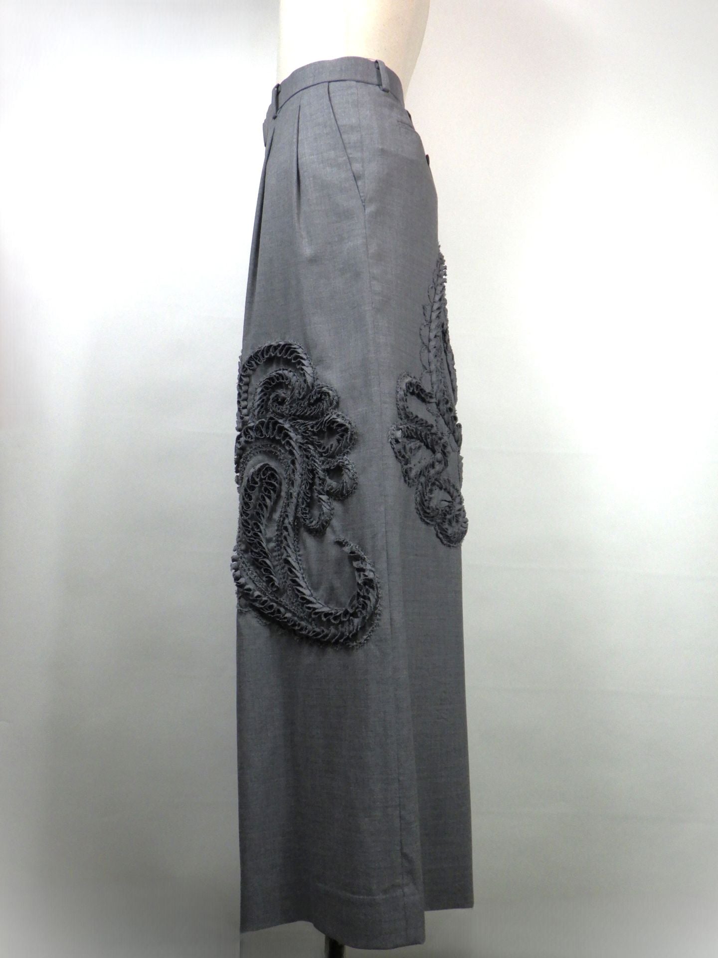 TAAKK　ワイドスラックス　TA26SS-PT061-GRY