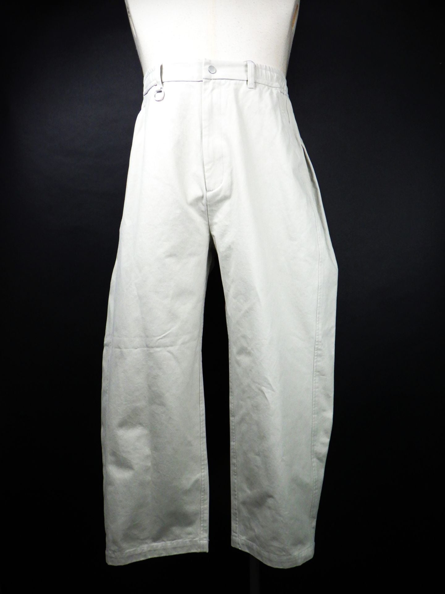 SUPERTHANKS　ピグメントダイツイルサイドタックワイドパンツ　ST261PT01-IV