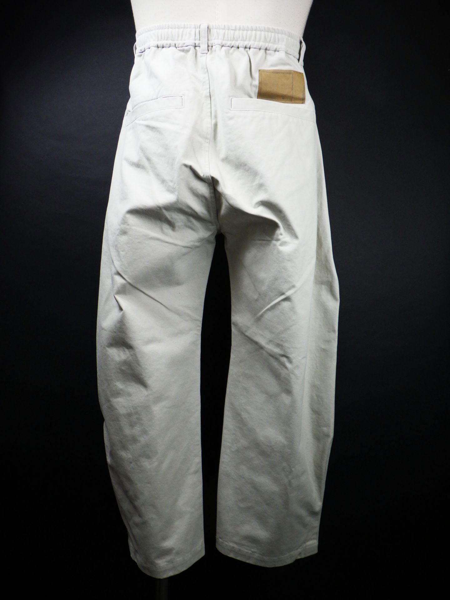 SUPERTHANKS　ピグメントダイツイルサイドタックワイドパンツ　ST261PT01-IV