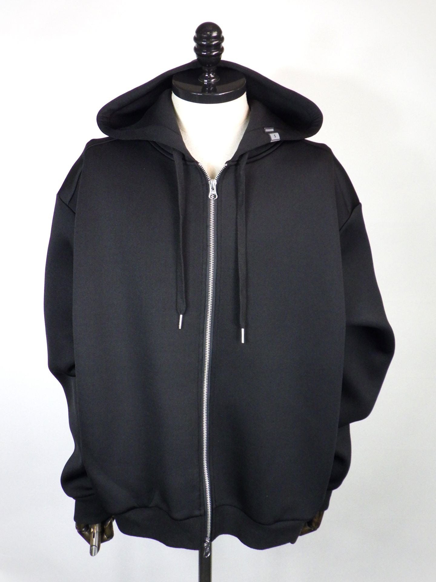 SUPERTHANKS　ダブルニットジップフーディ　ST261CS01A-BK