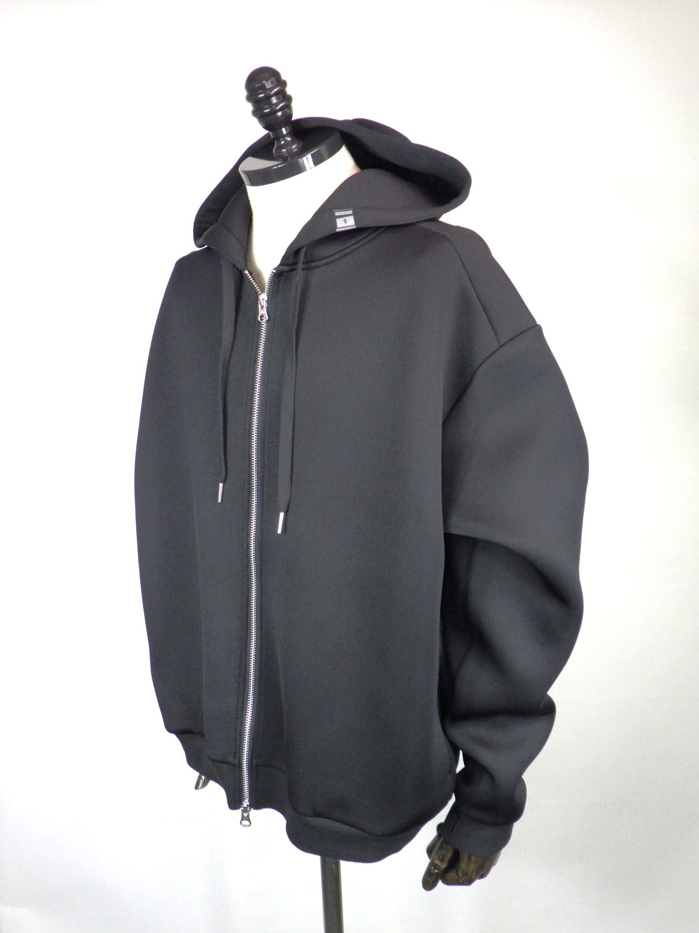 SUPERTHANKS　ダブルニットジップフーディ　ST261CS01A-BK