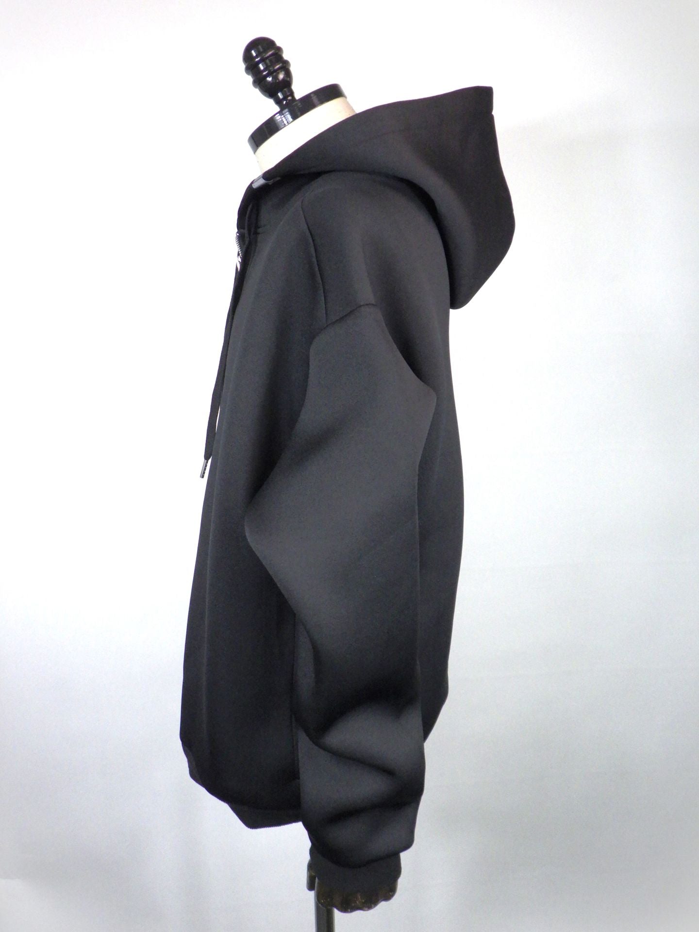 SUPERTHANKS　ダブルニットジップフーディ　ST261CS01A-BK