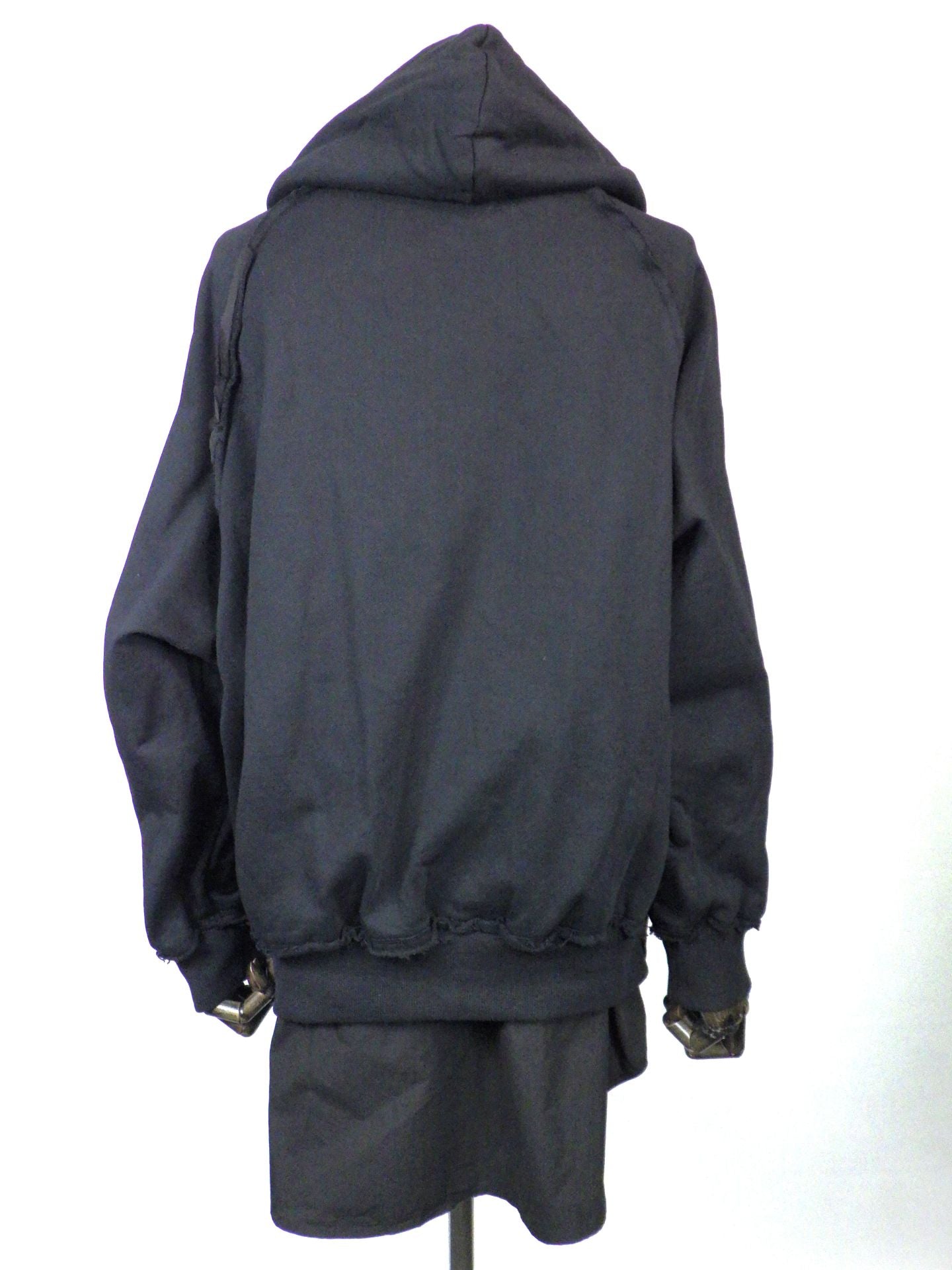 WIZZARD　レイヤードジップフーディー　W26SS-DC030-BK