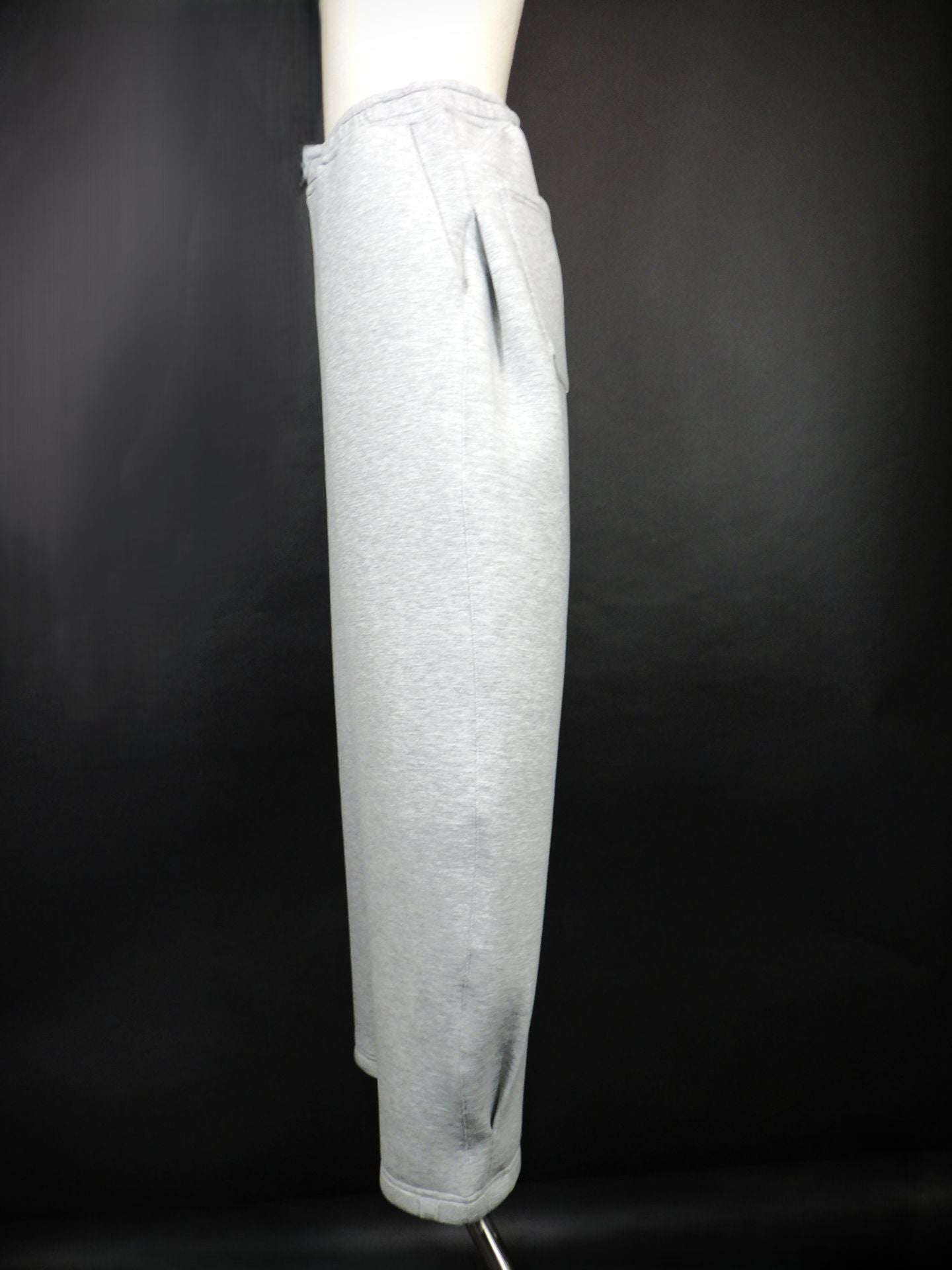 SUPERTHANKS　ダブルニットサイドタックワイドパンツ　ST261CS03A-A.GY