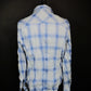 wjk　2フックチェックシャツ　4899ch90h-L.BL