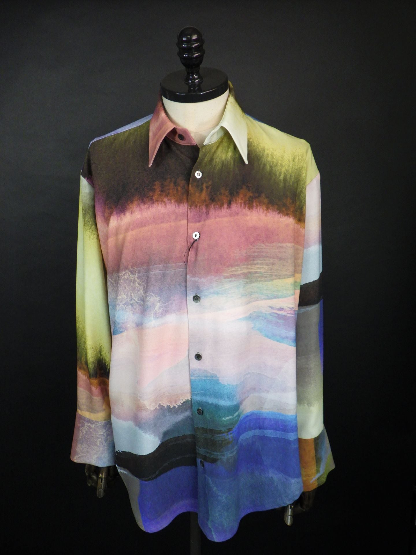UJOH　レギュラーカラーシャツ　U732-B09-904-PINK