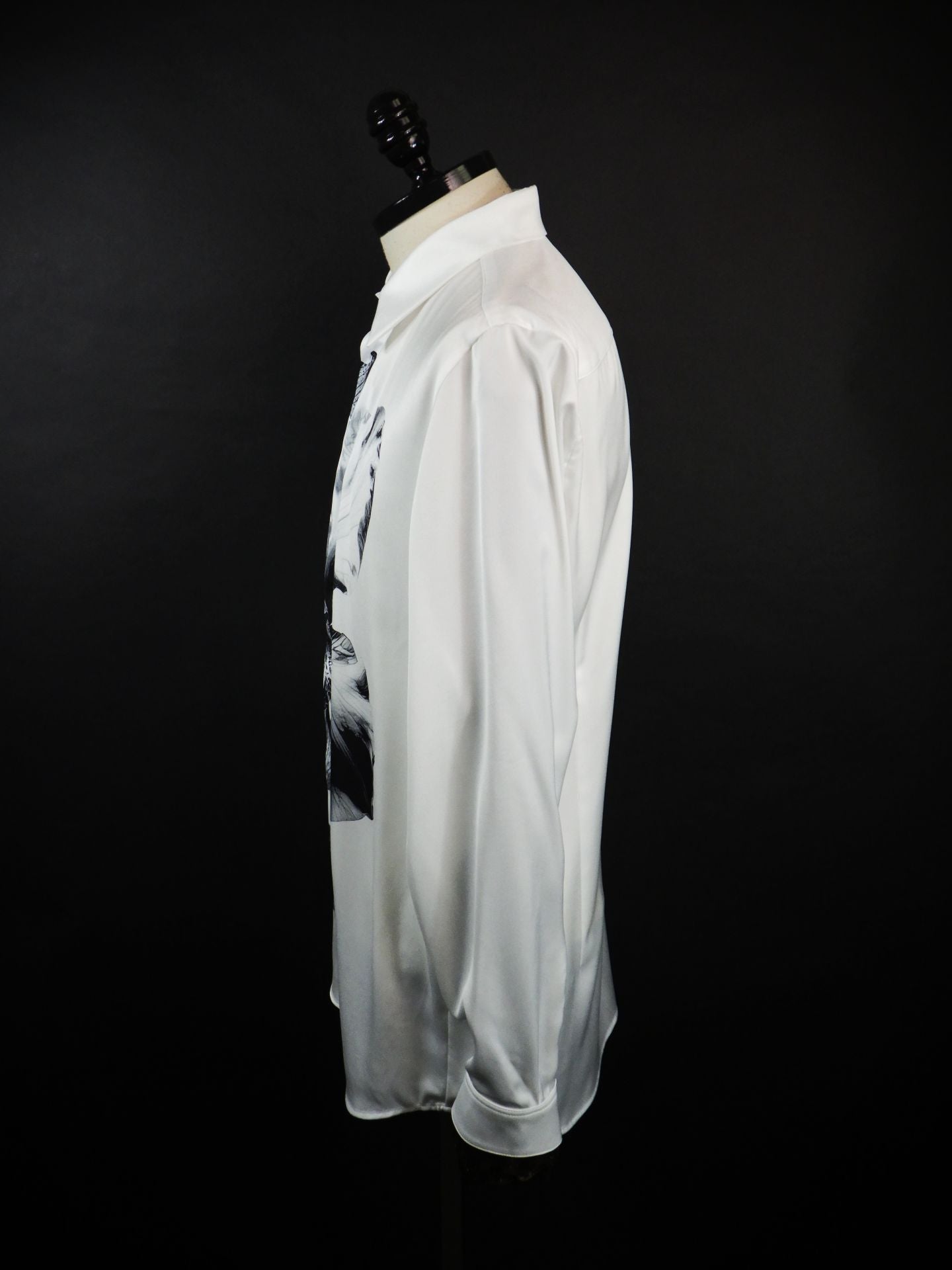 SOS TE NUTO　フラワープリントツイルシャツ　2616Z13-WHT