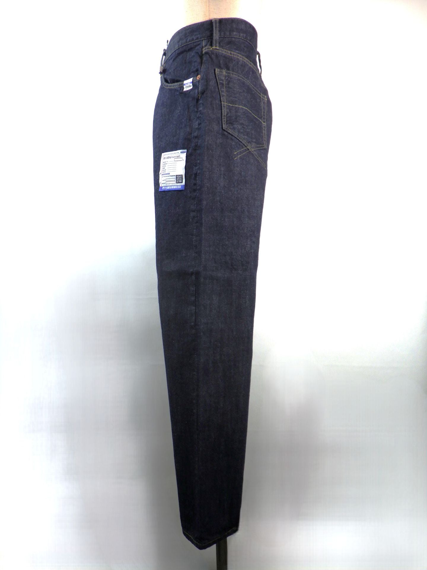 in・stru(men-tal).　ワンウォッシュセルビッジデニムストレートパンツ　I16PT072