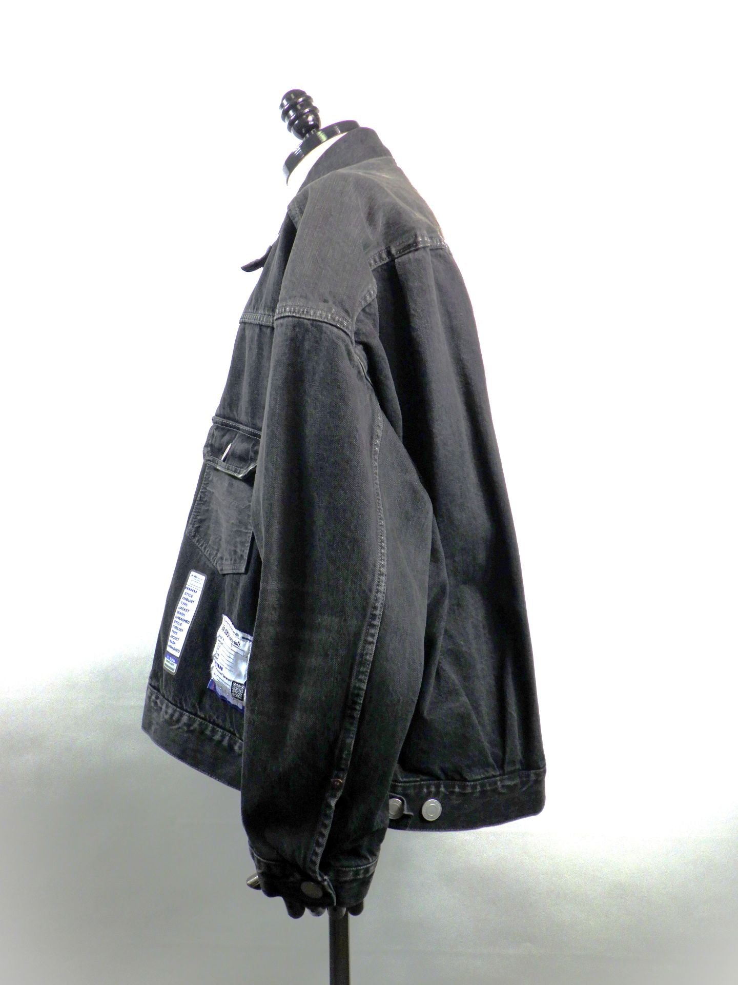 in・stru(men-tal).　ハードウォッシュセルビッジデニムジャケット　I16BL081