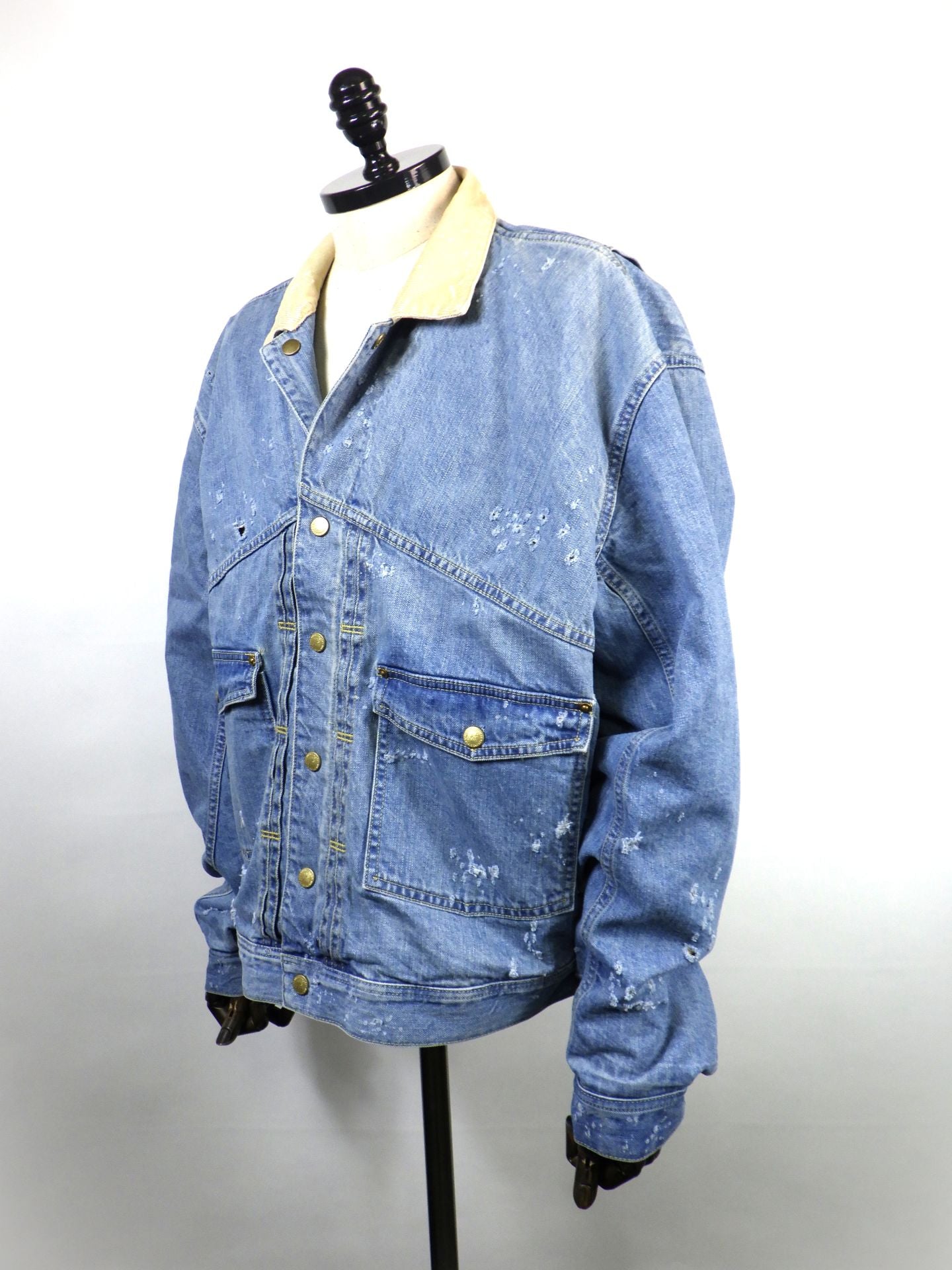 SEVESKIG　Reversible Denim Jacket　JK-SV-NRS-1003-IND