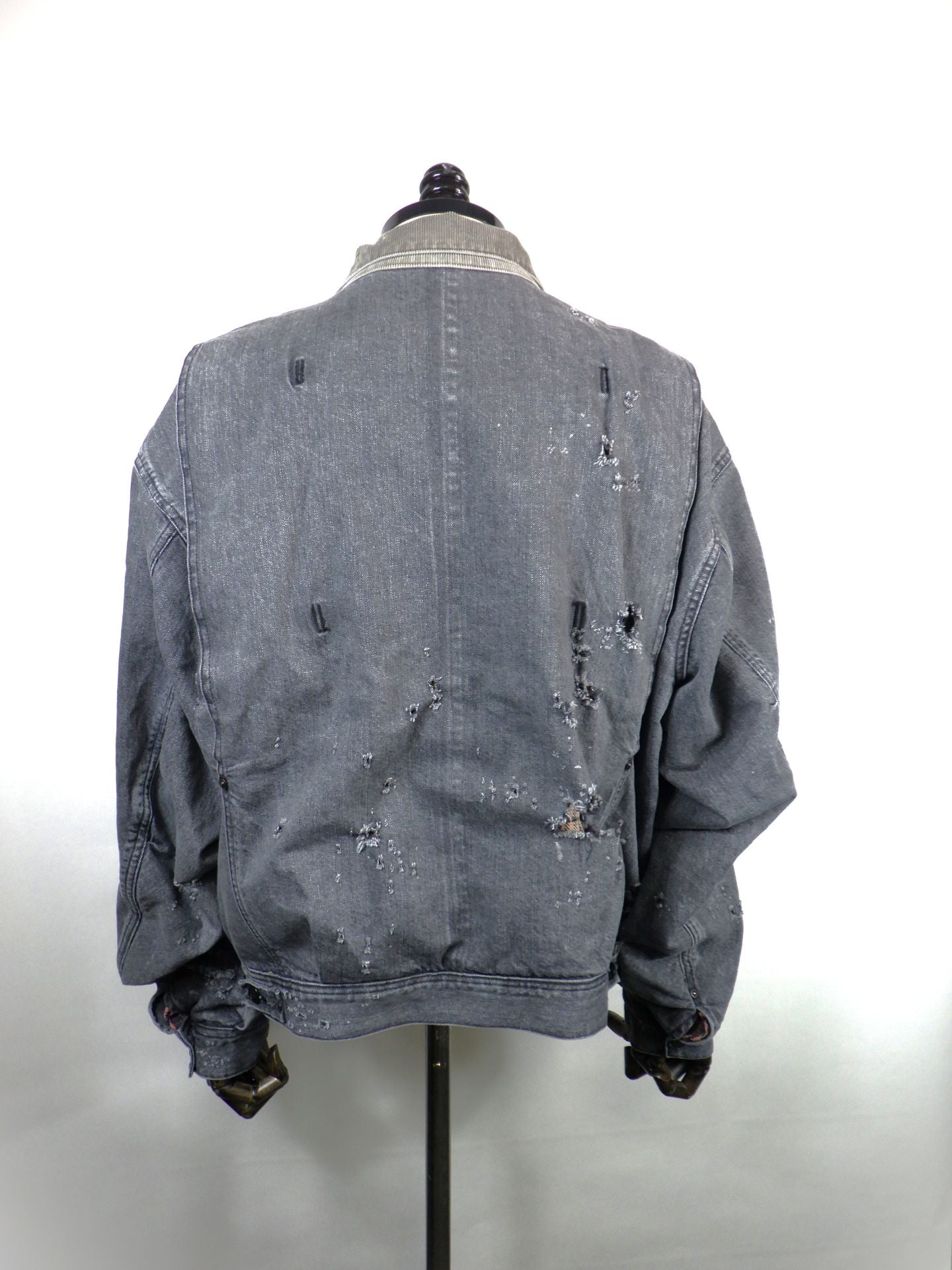 SEVESKIG Reversible Denim Jacket JK-SV-NRS-1003-BK – KAWANO