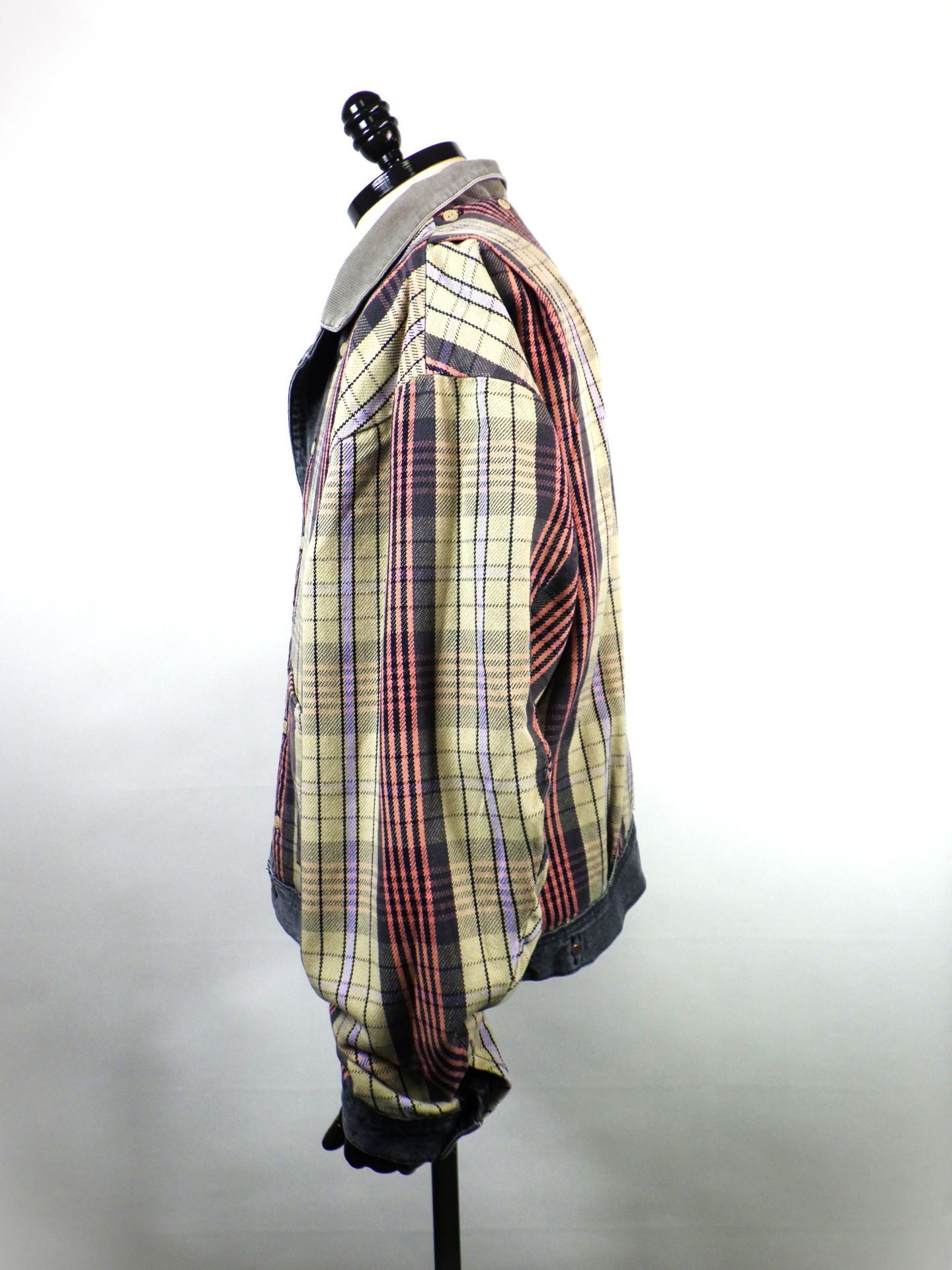 SEVESKIG Reversible Denim Jacket JK-SV-NRS-1003-BK – KAWANO