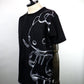 TRIPPY ART　KITTY SKETCH Tシャツ　TR-095-BK
