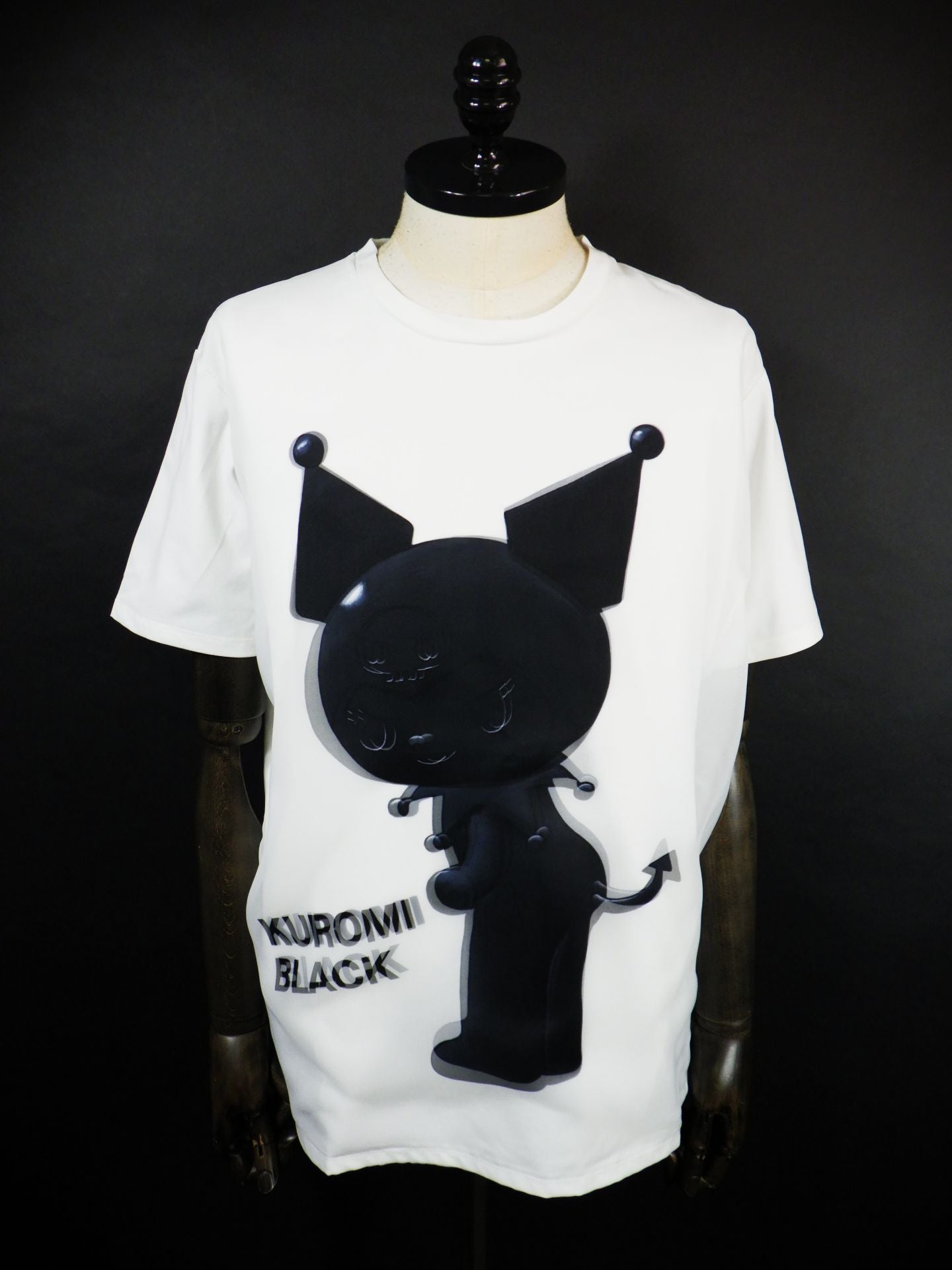 TRIPPY ART　KUROMI BLACK Tシャツ　TR-096-WH