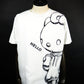TRIPPY ART　KITTY SKETCH Tシャツ　TR-095-WH