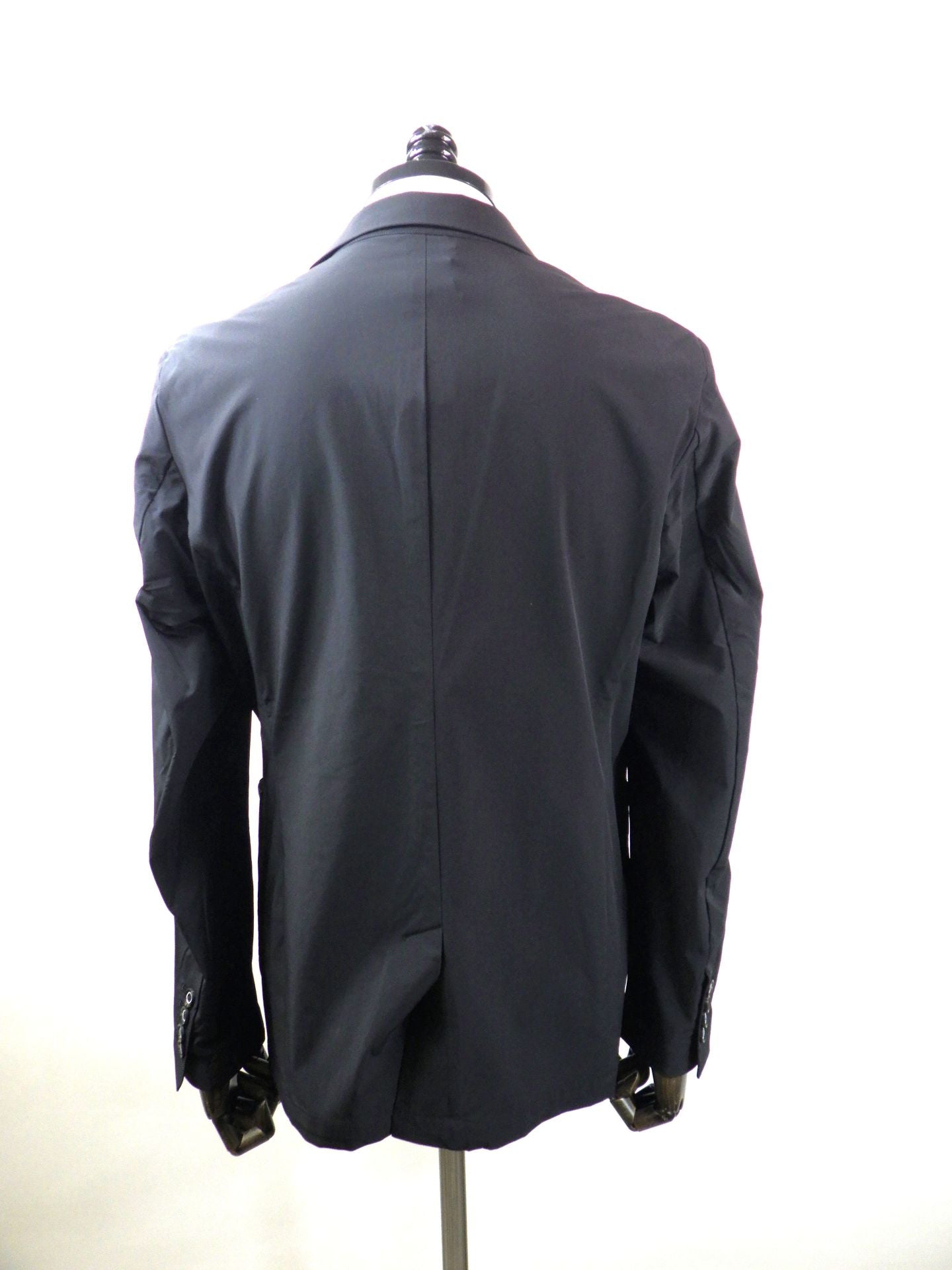 1PIU1UGUALE3 RELAX　接触冷感グレンチェックナイロンジャケット　USO-26062-BK