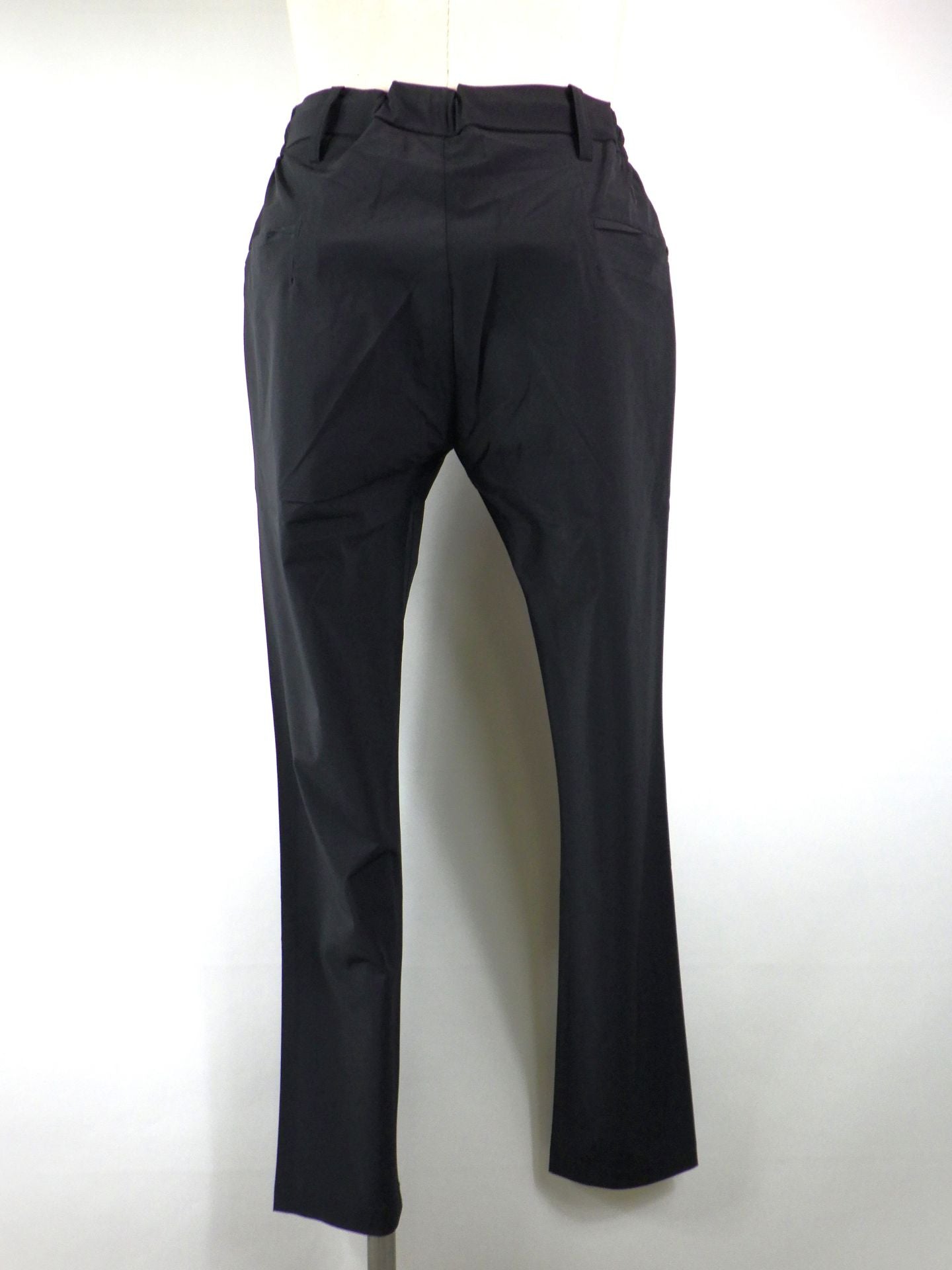 1PIU1UGUALE3 RELAX　接触冷感グレンチェックナイロンスラックス　USB-26062-BK