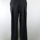 1PIU1UGUALE3 RELAX　リネンブレンドディープタックワイドパンツ　USB-26008-BK