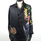 disemBySiik　グラフィックサテンシャツ　26SS23-BK