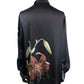 disemBySiik　グラフィックサテンシャツ　26SS23-BK
