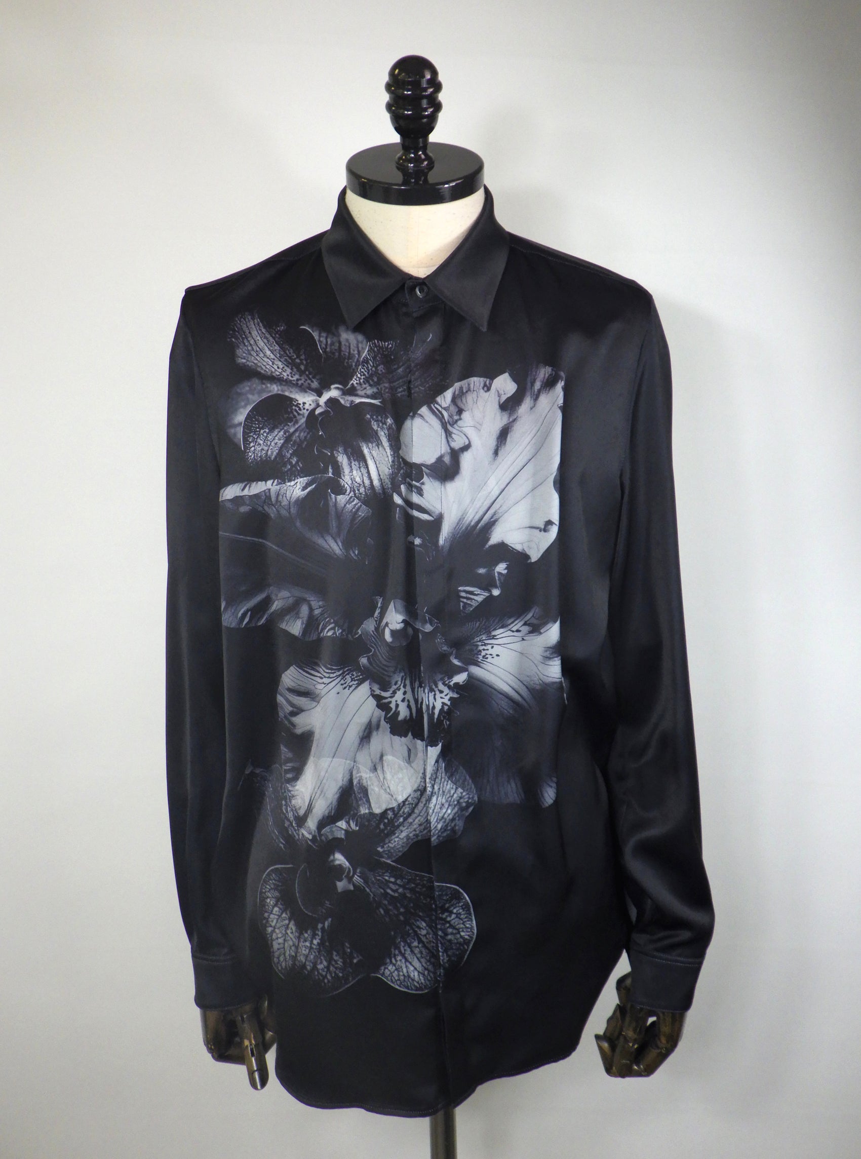 SOS TE NUTO　フラワープリントツイルシャツ　2616Z14